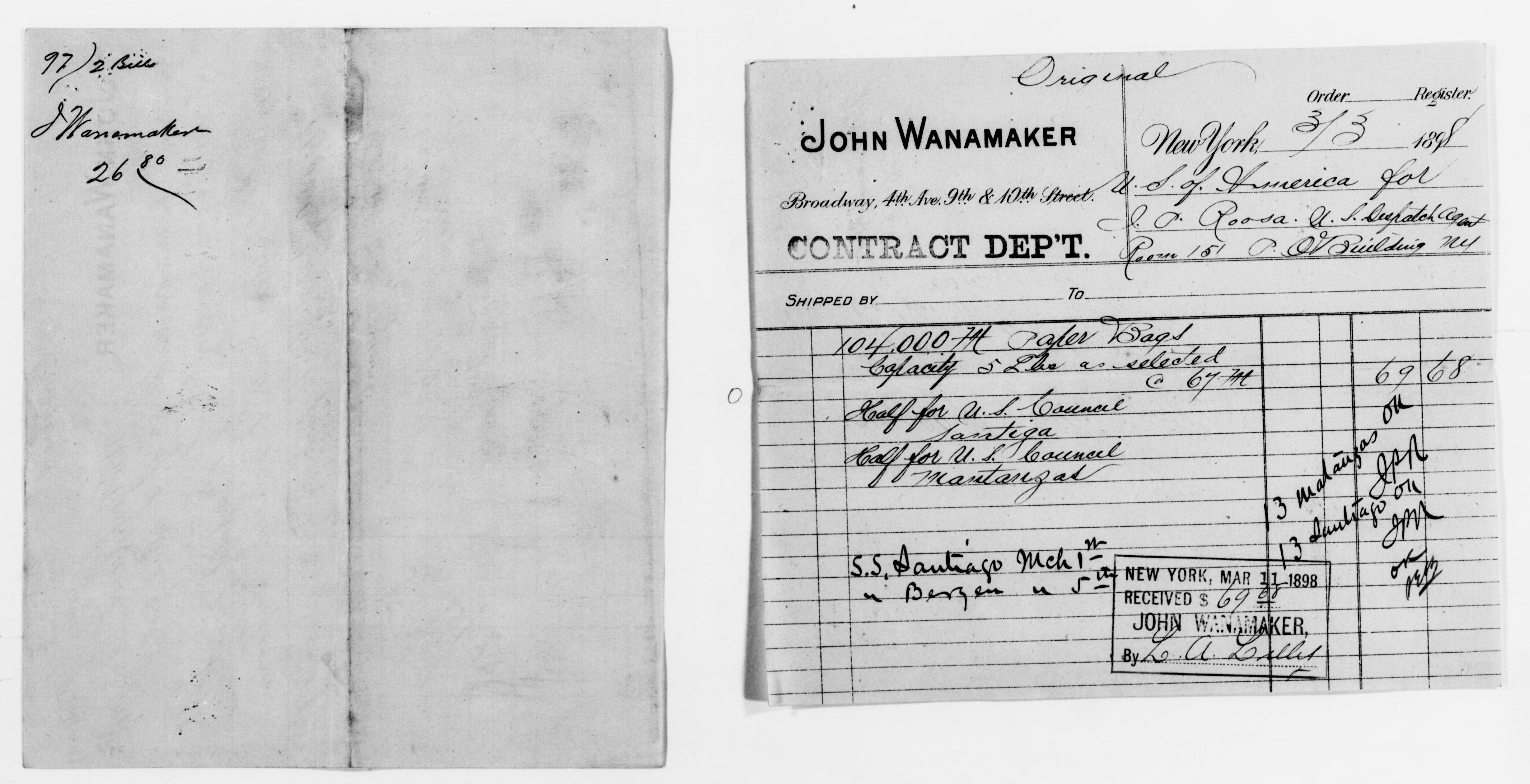 Scanned image of the current content page