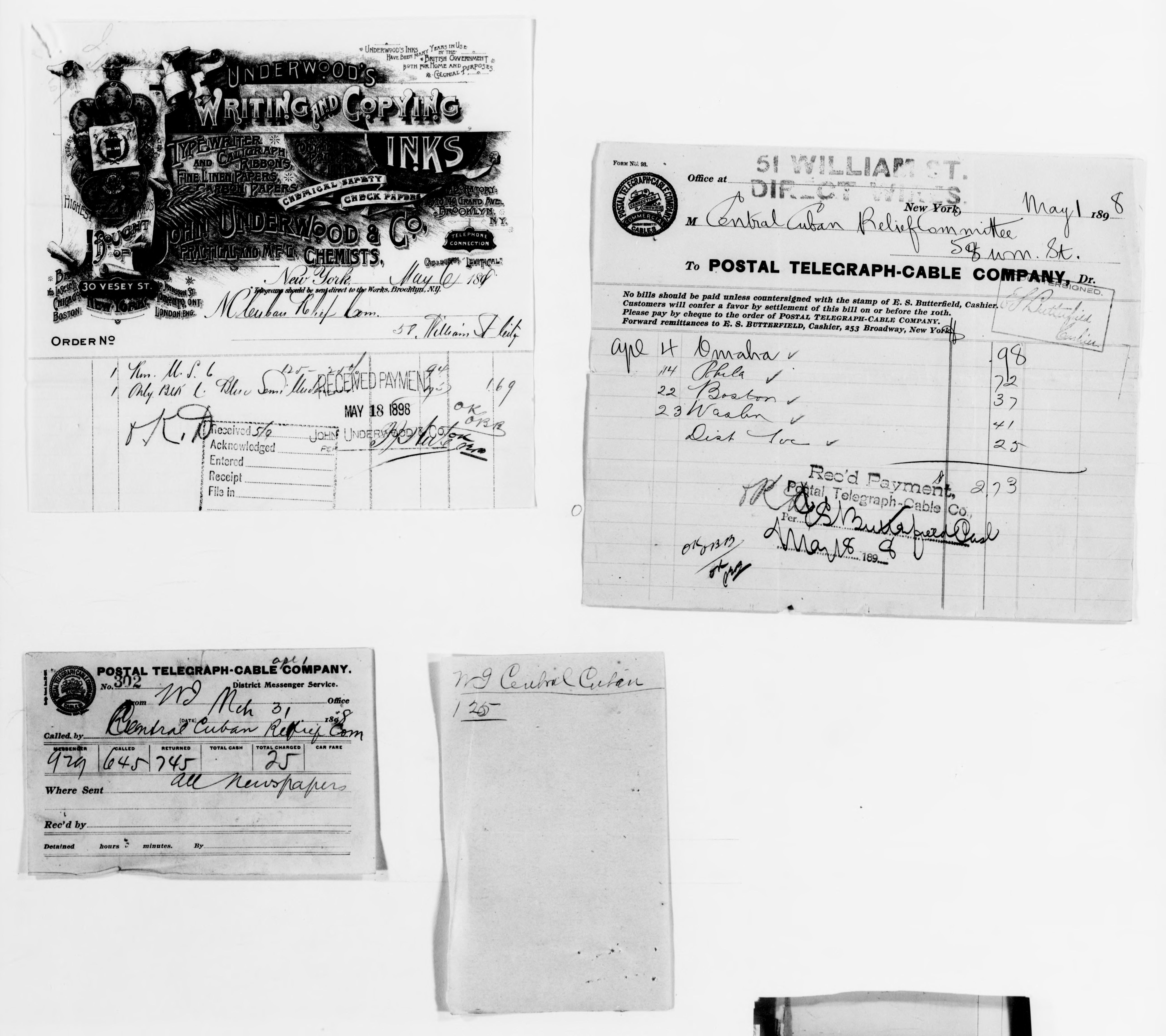 Scanned image of the current content page