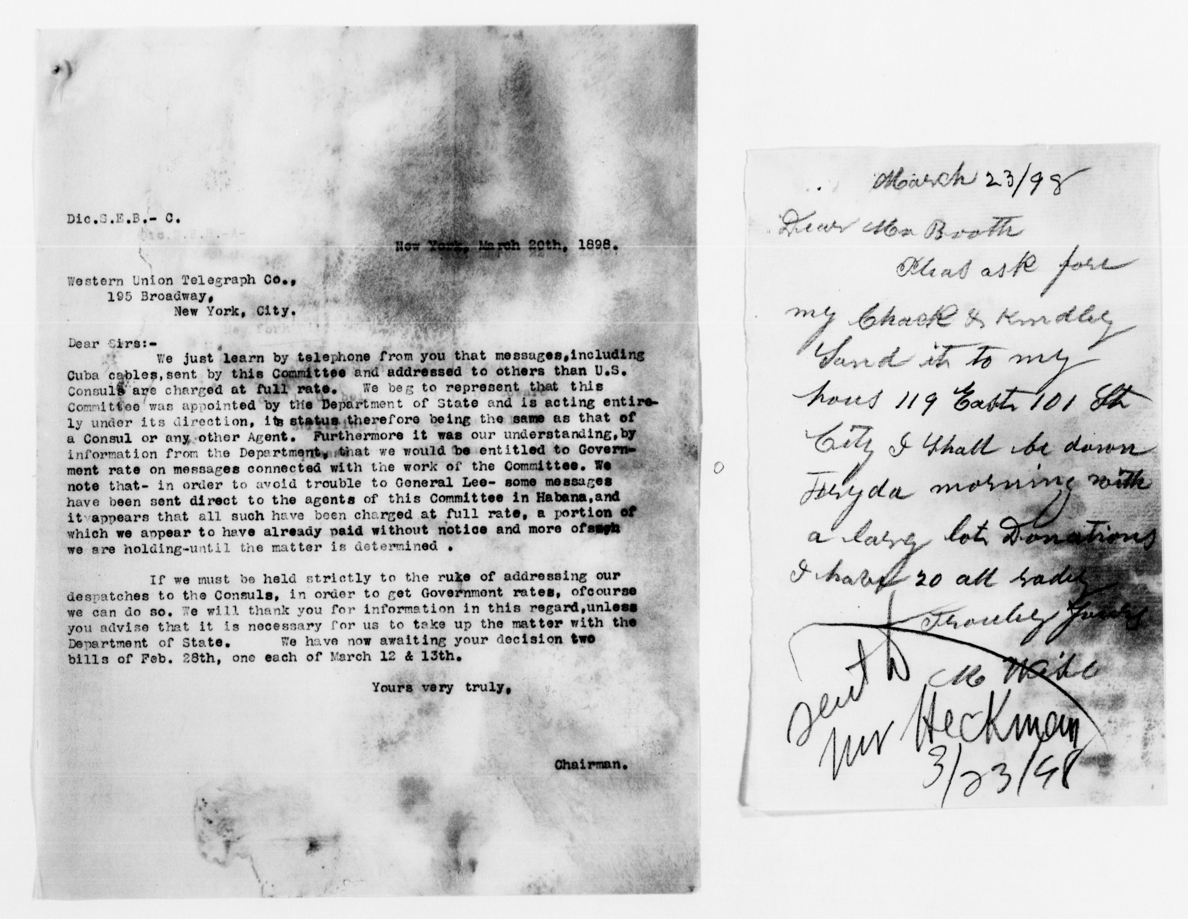 Scanned image of the current content page