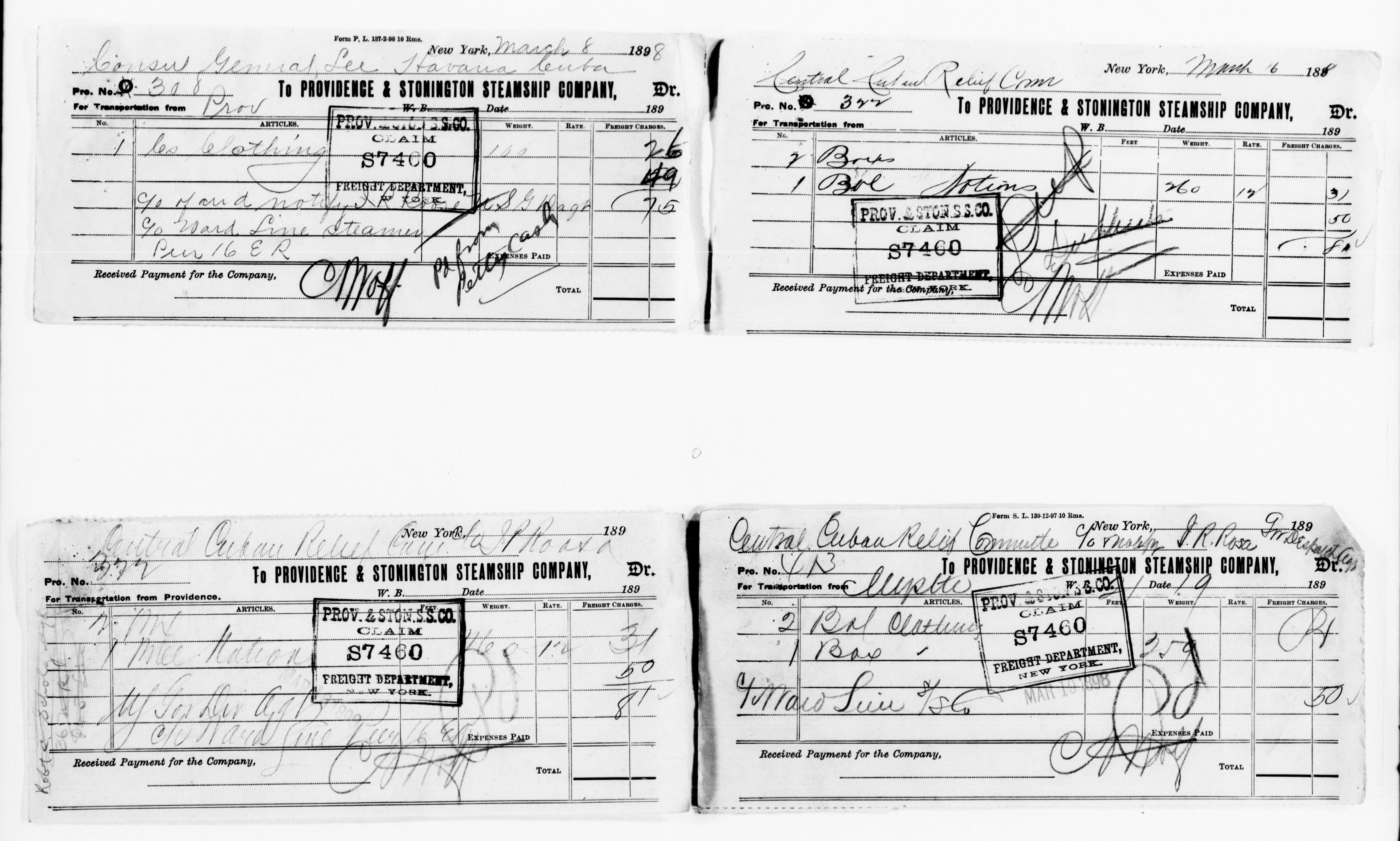 Scanned image of the current content page