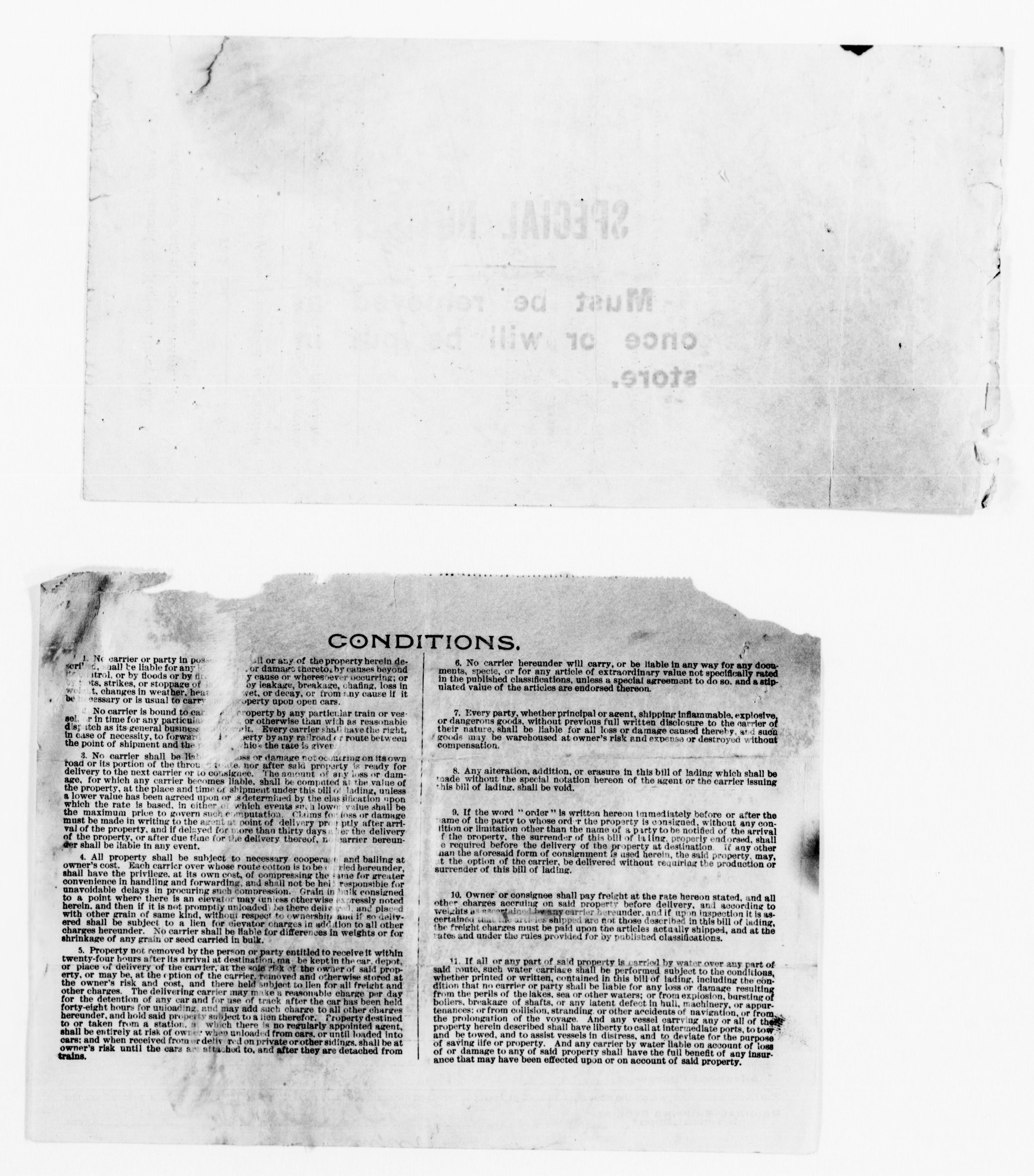Scanned image of the current content page