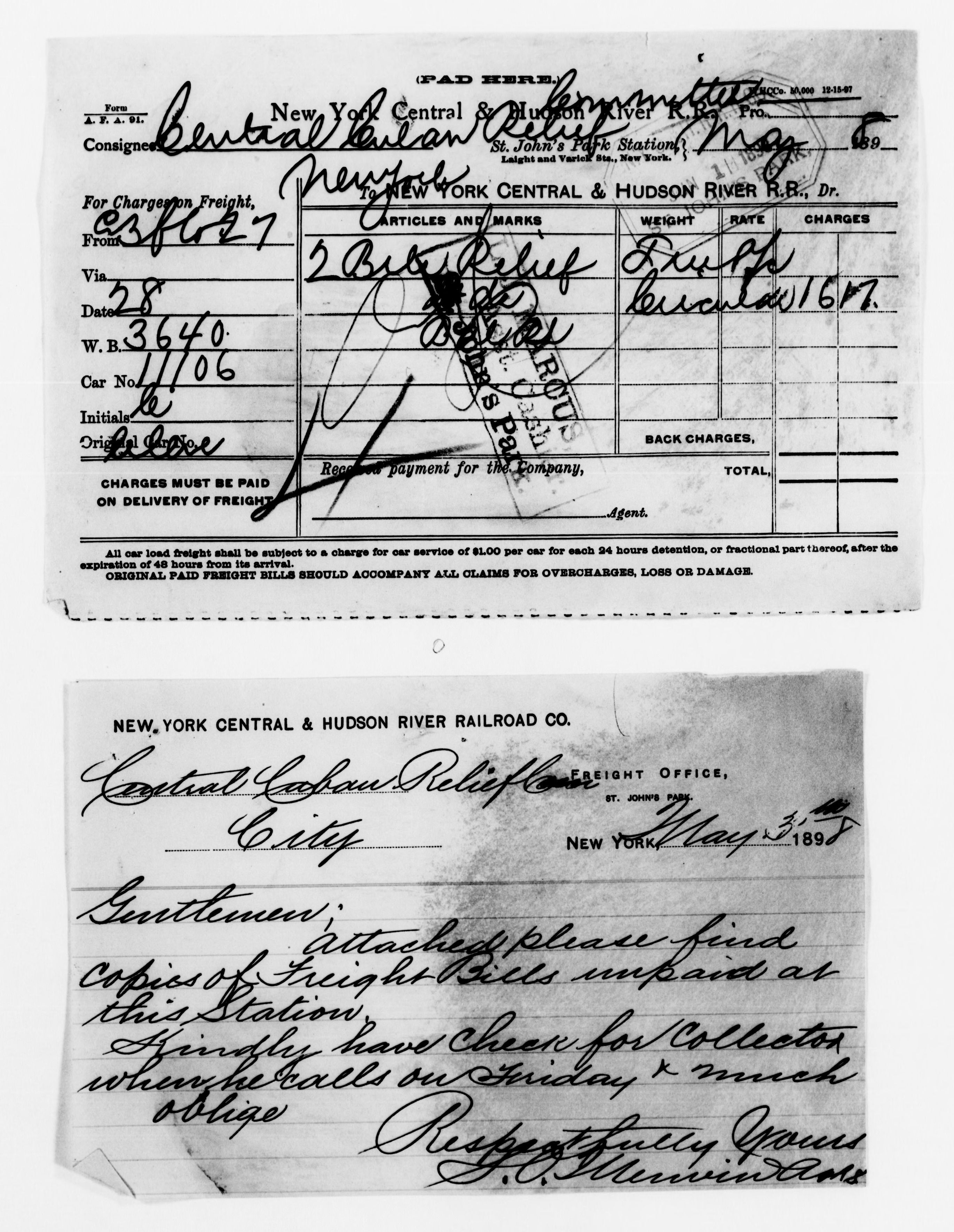 Scanned image of the current content page