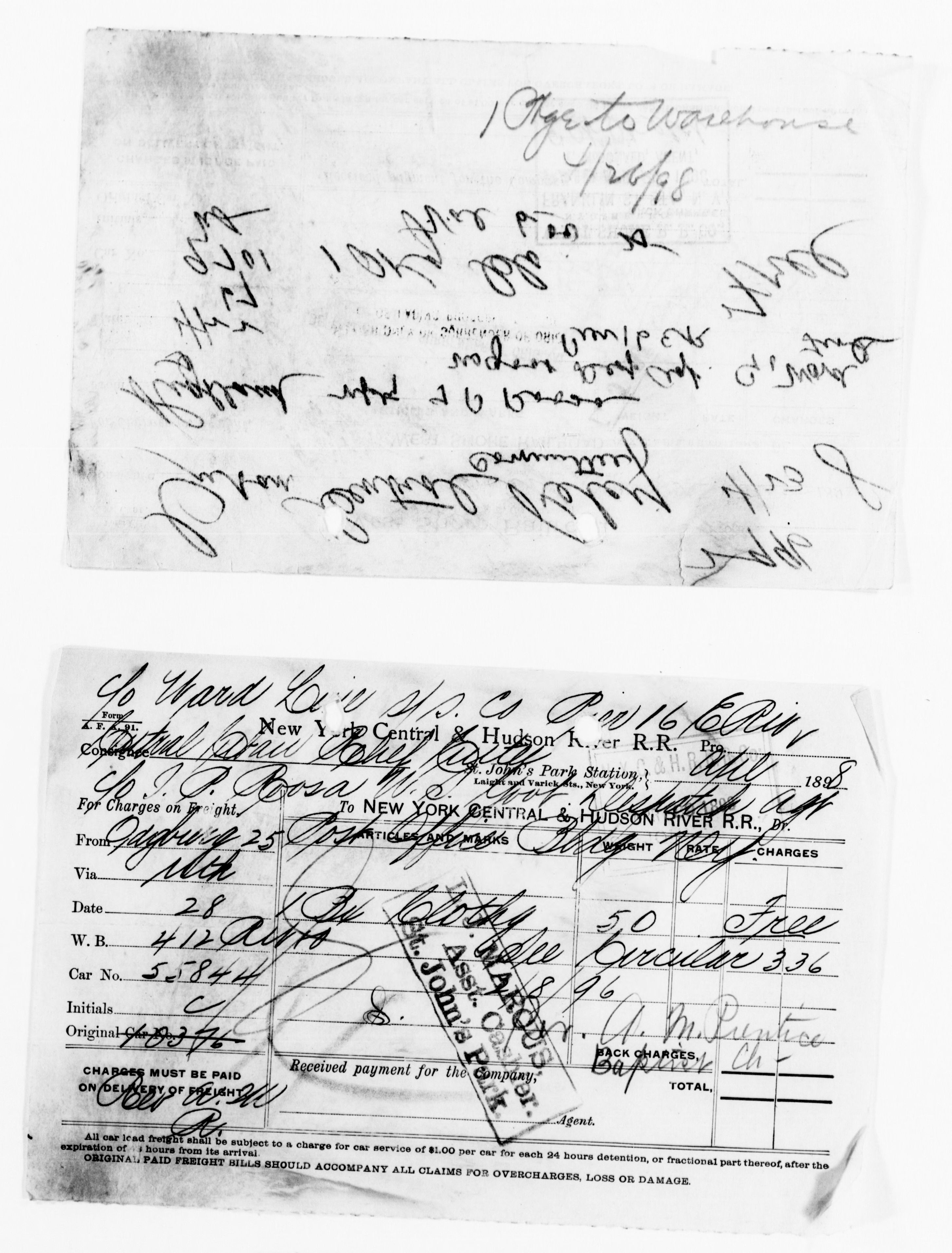 Scanned image of the current content page