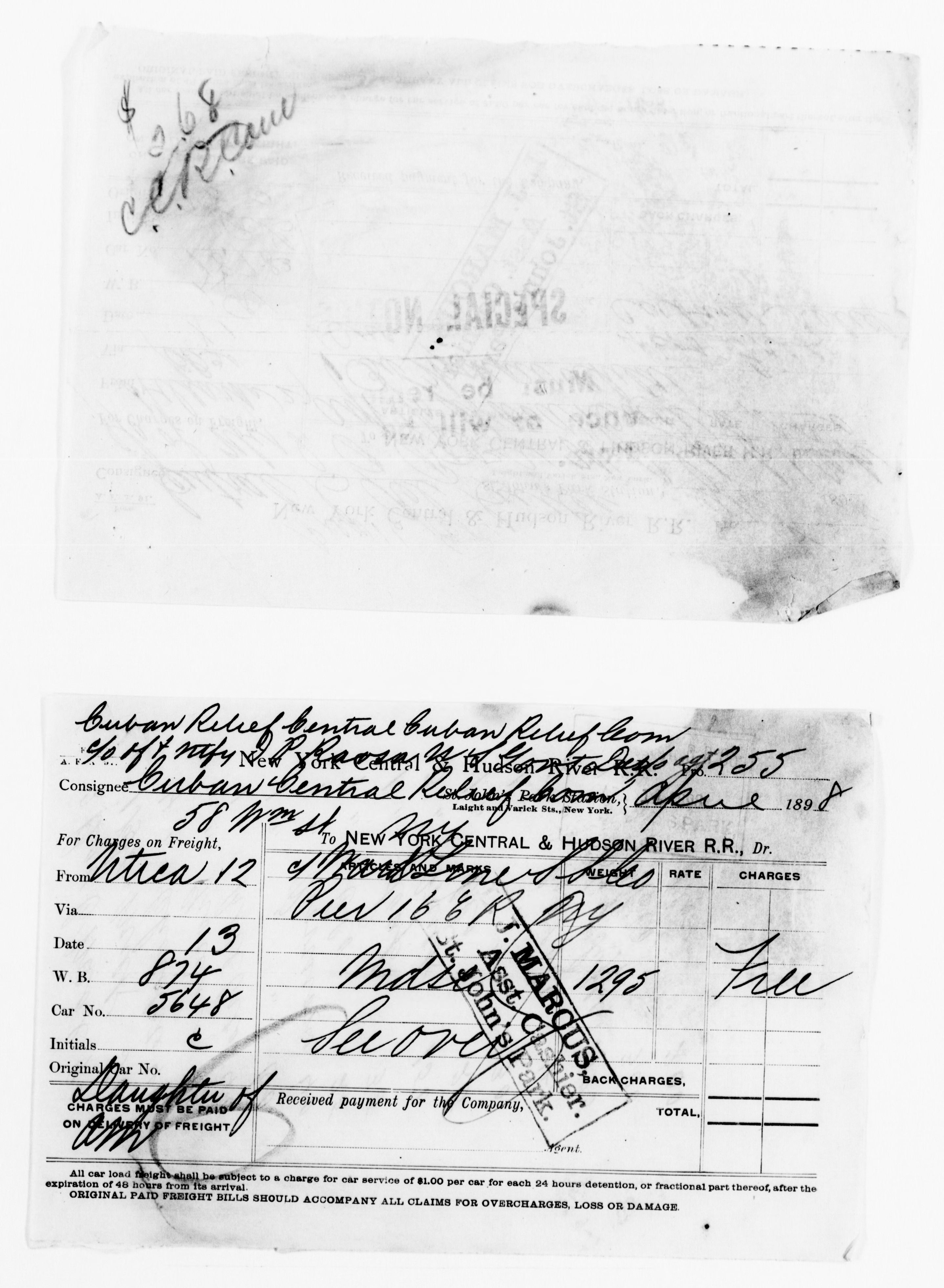 Scanned image of the current content page