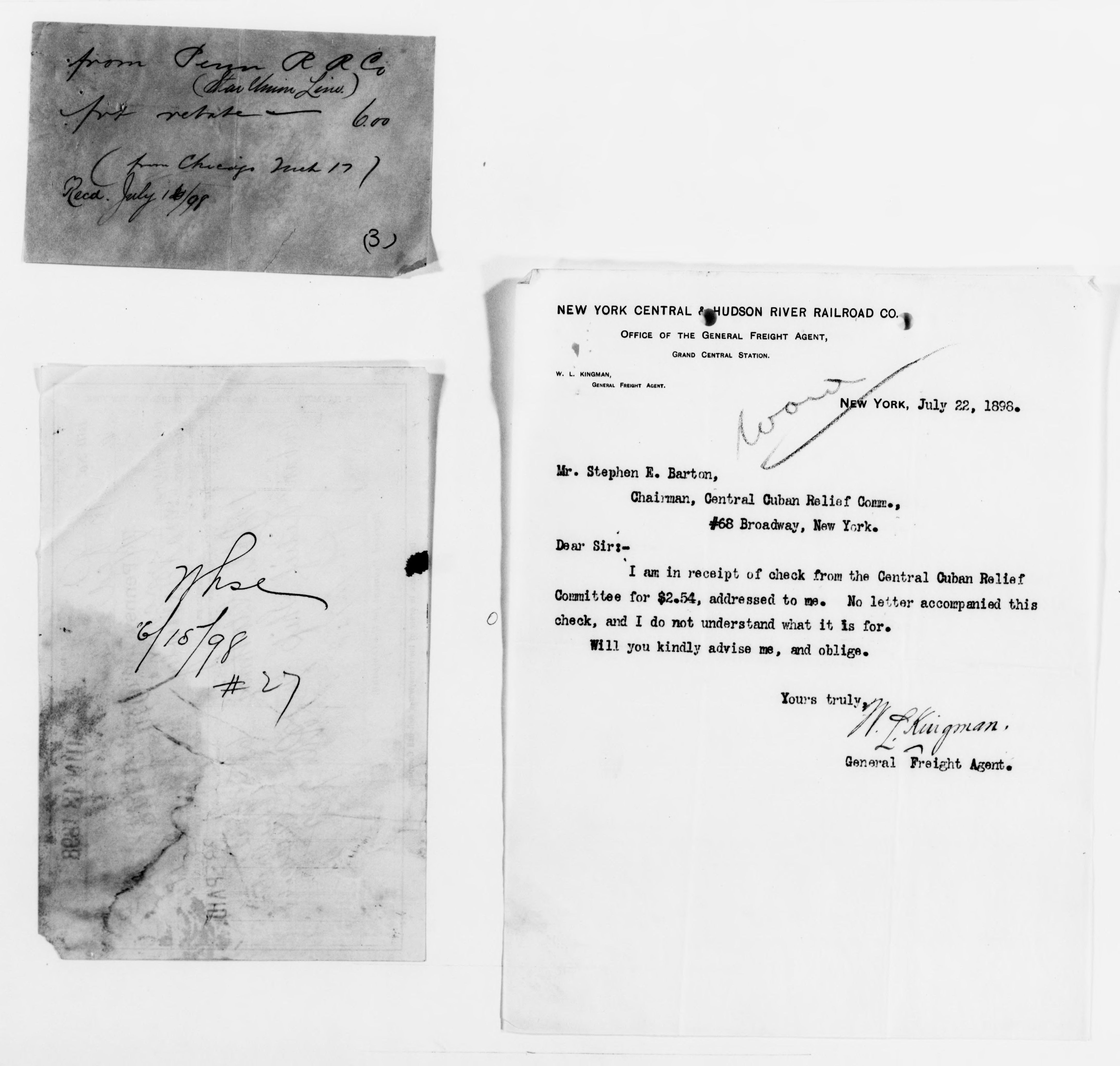 Scanned image of the current content page