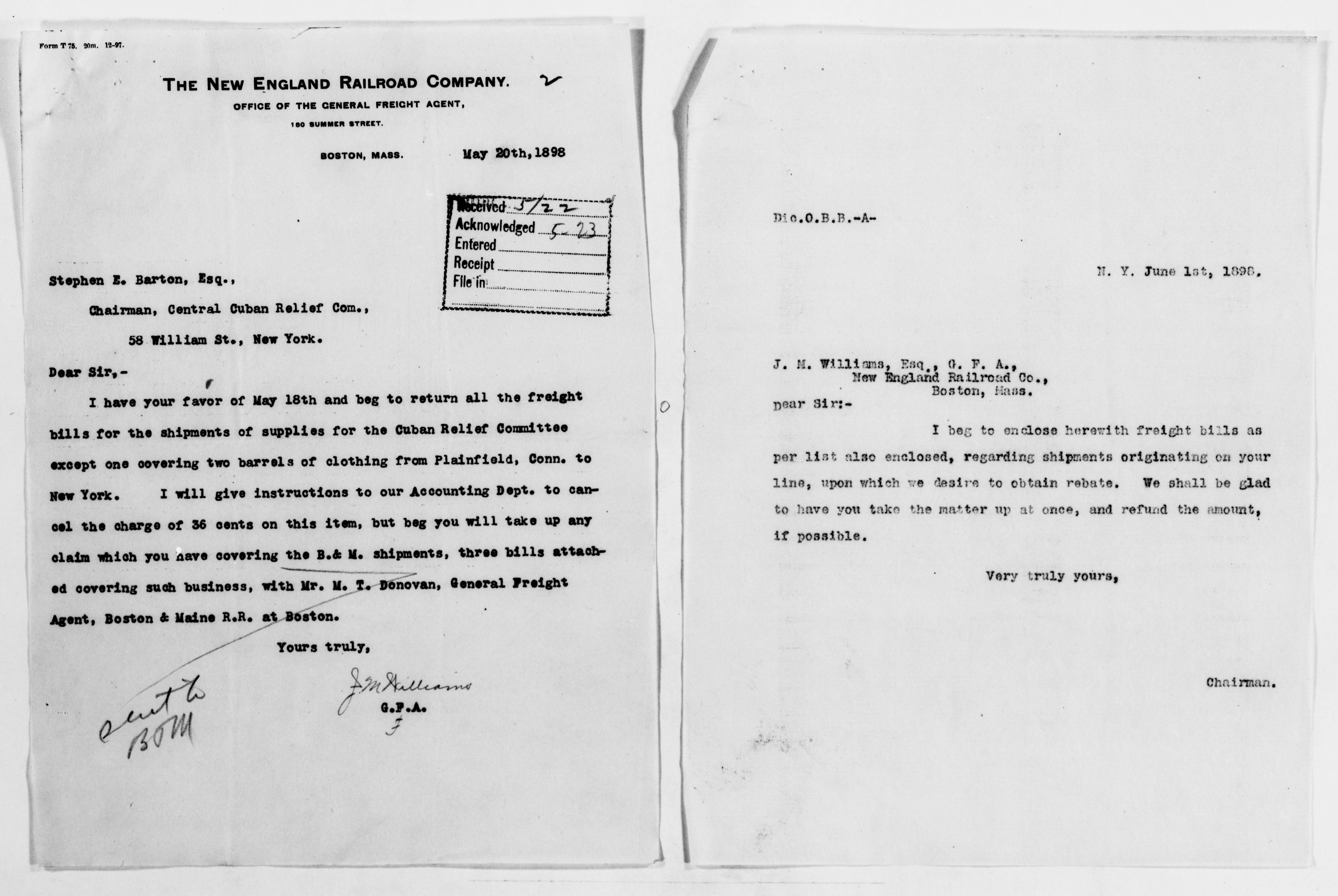 Scanned image of the current content page