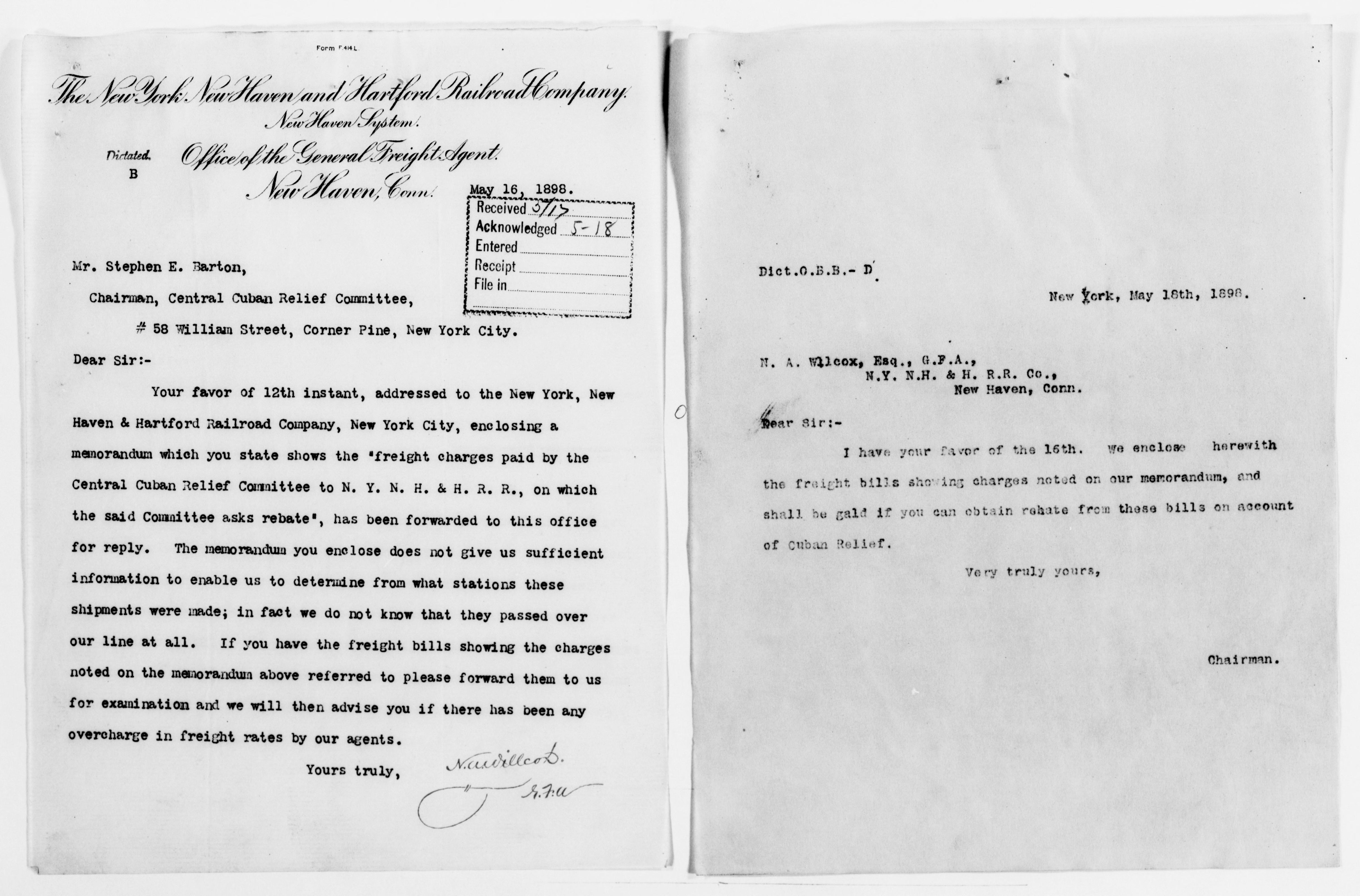 Scanned image of the current content page