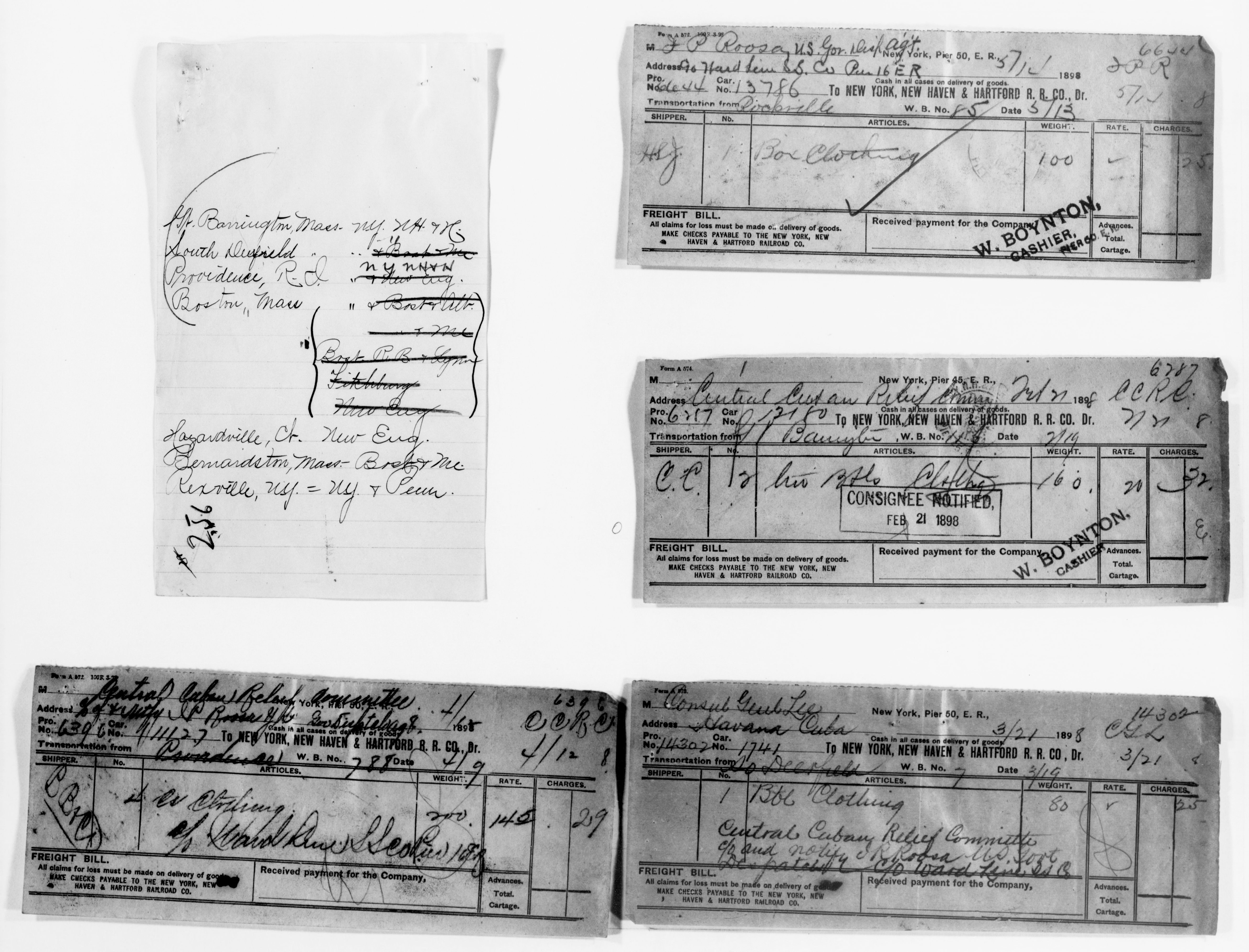 Scanned image of the current content page