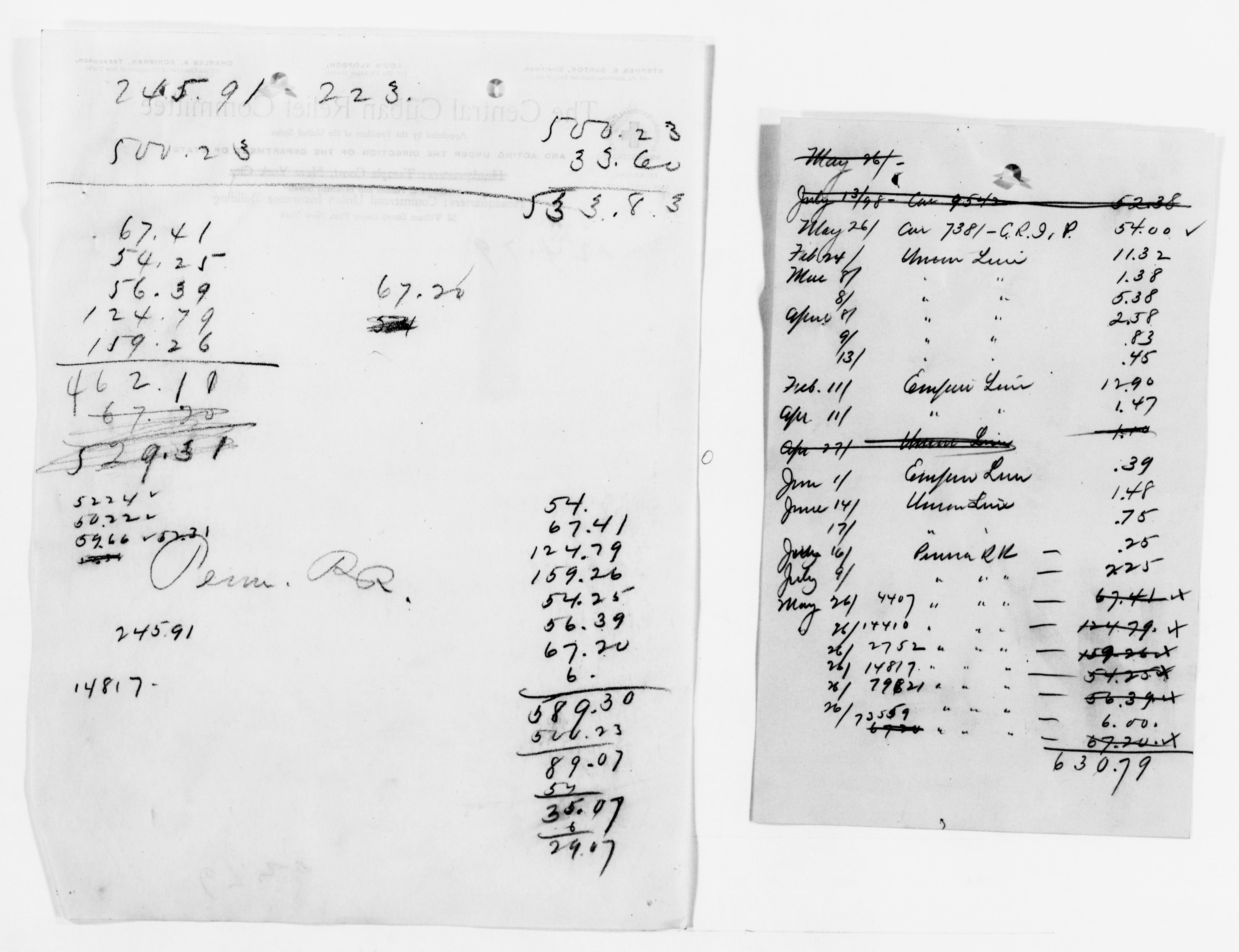 Scanned image of the current content page