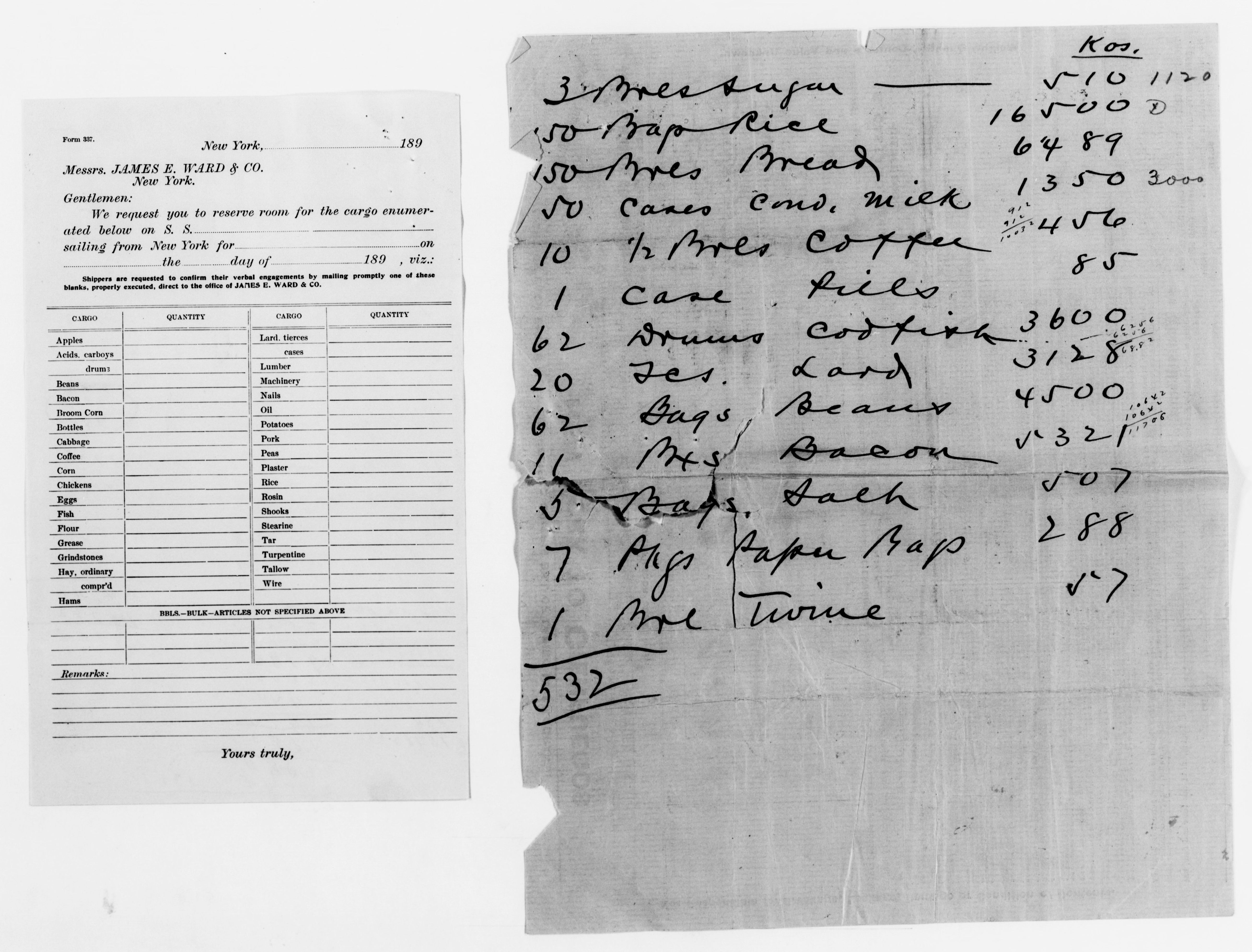 Scanned image of the current content page