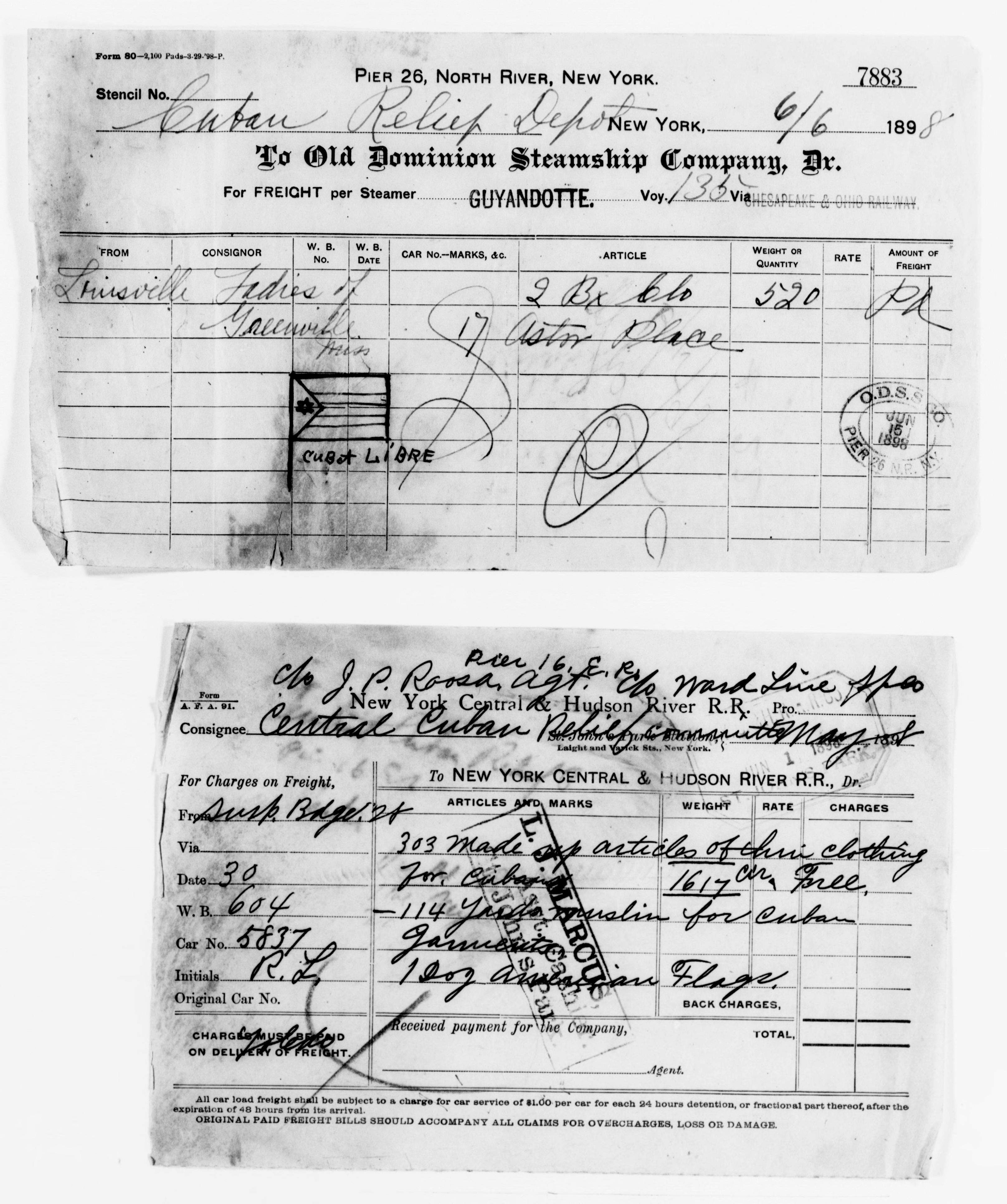 Scanned image of the current content page