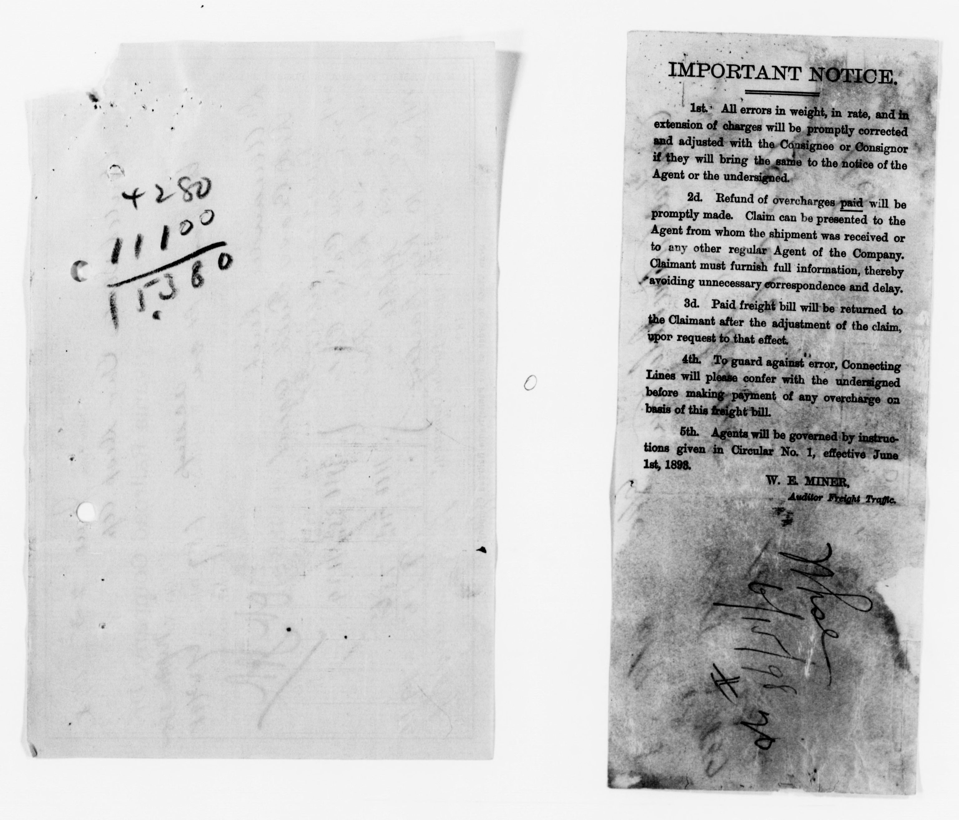 Scanned image of the current content page