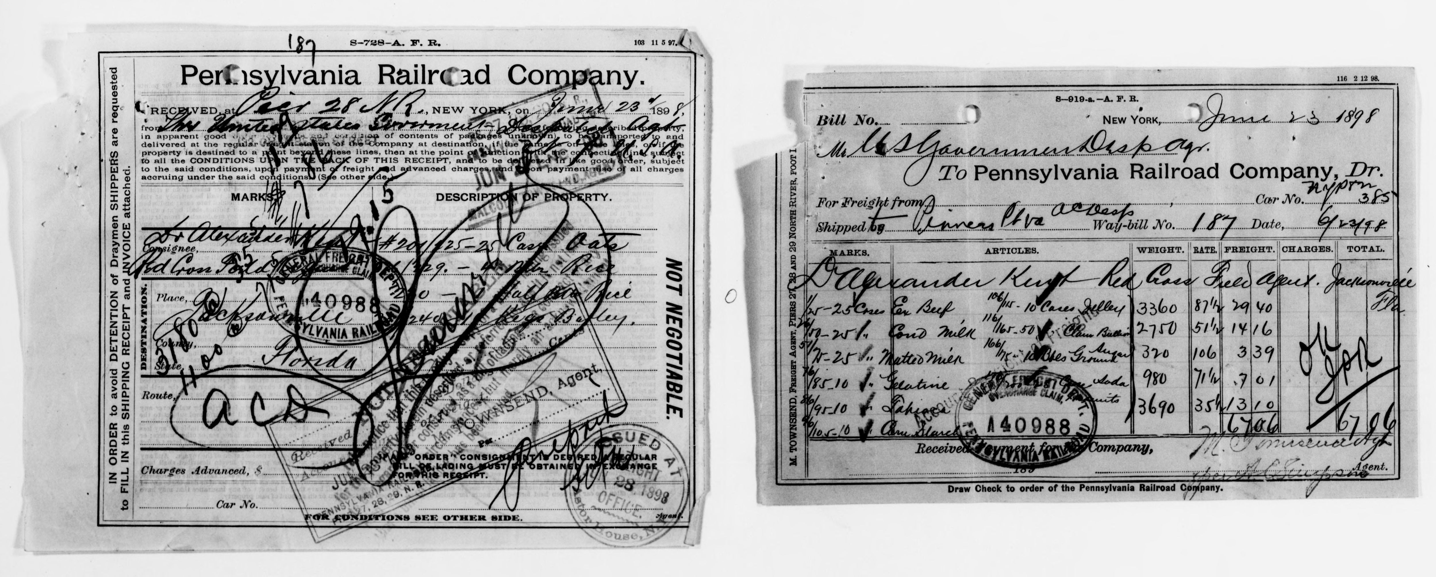 Scanned image of the current content page