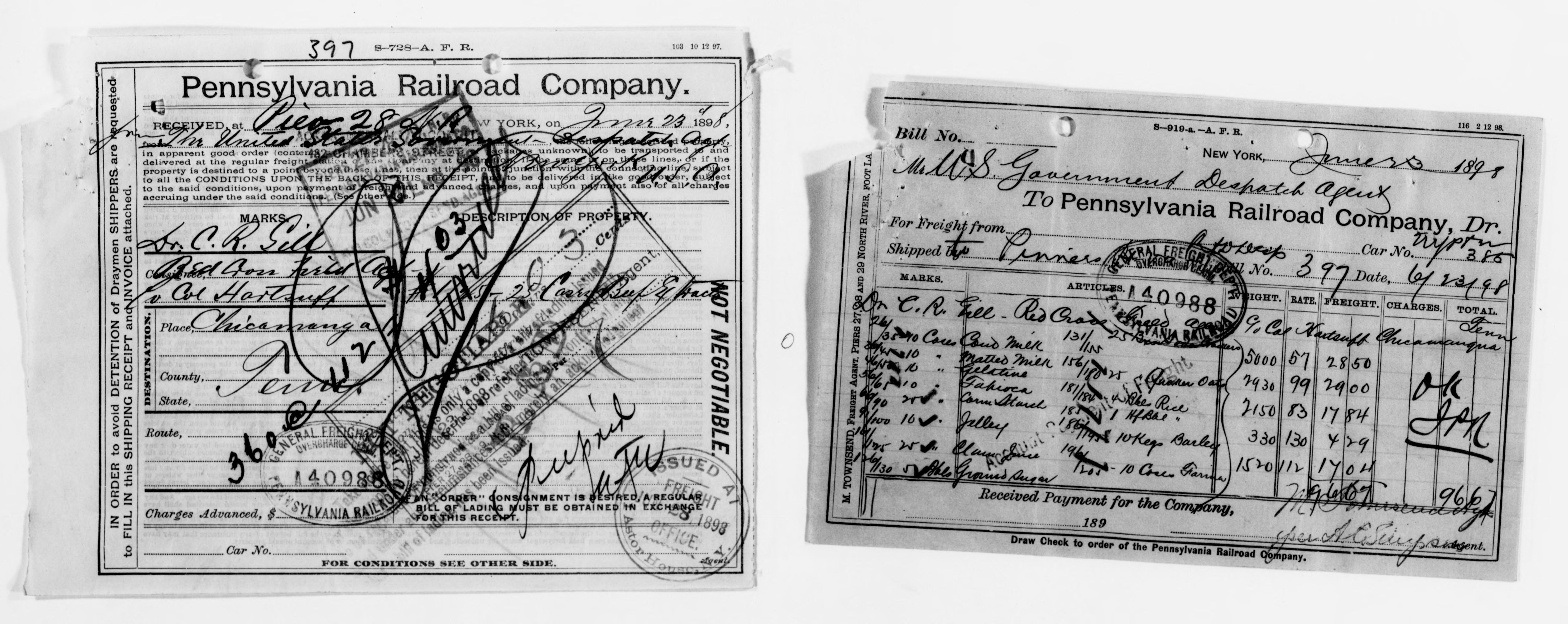 Scanned image of the current content page