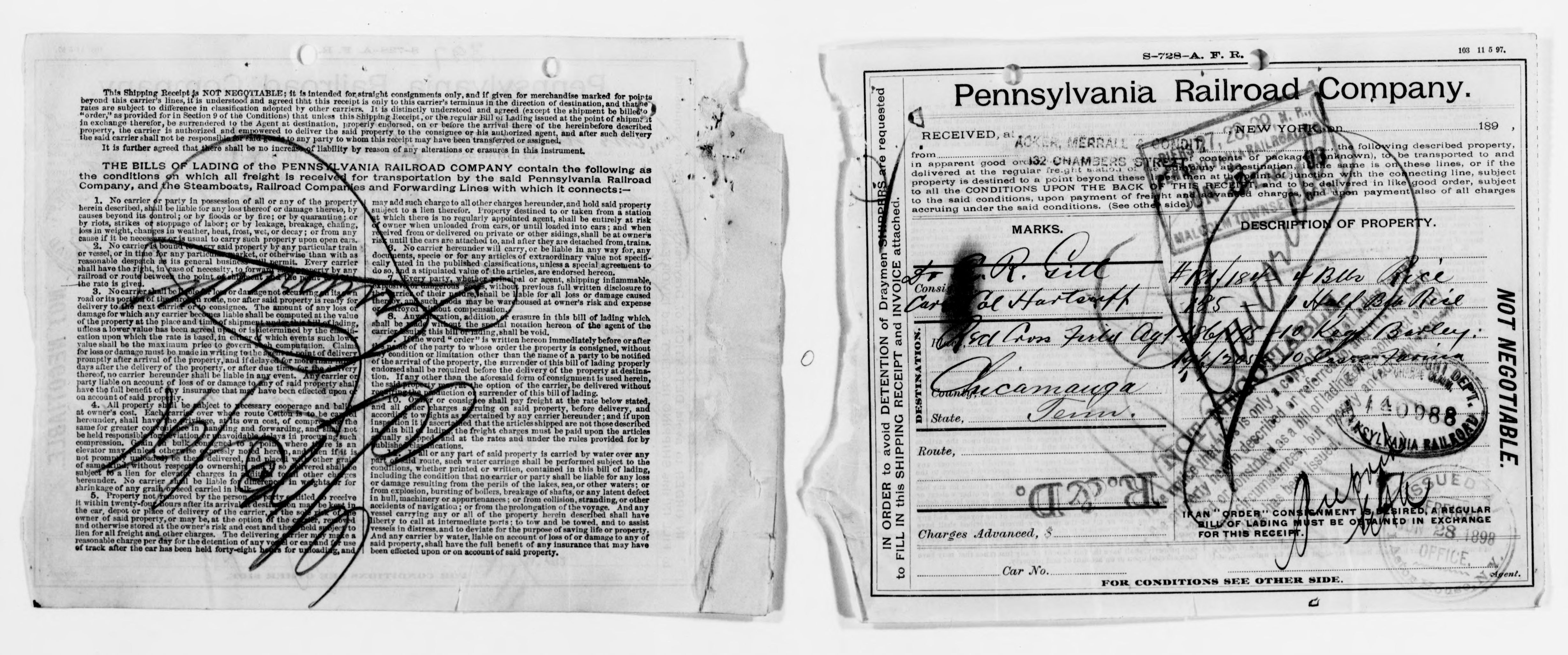 Scanned image of the current content page