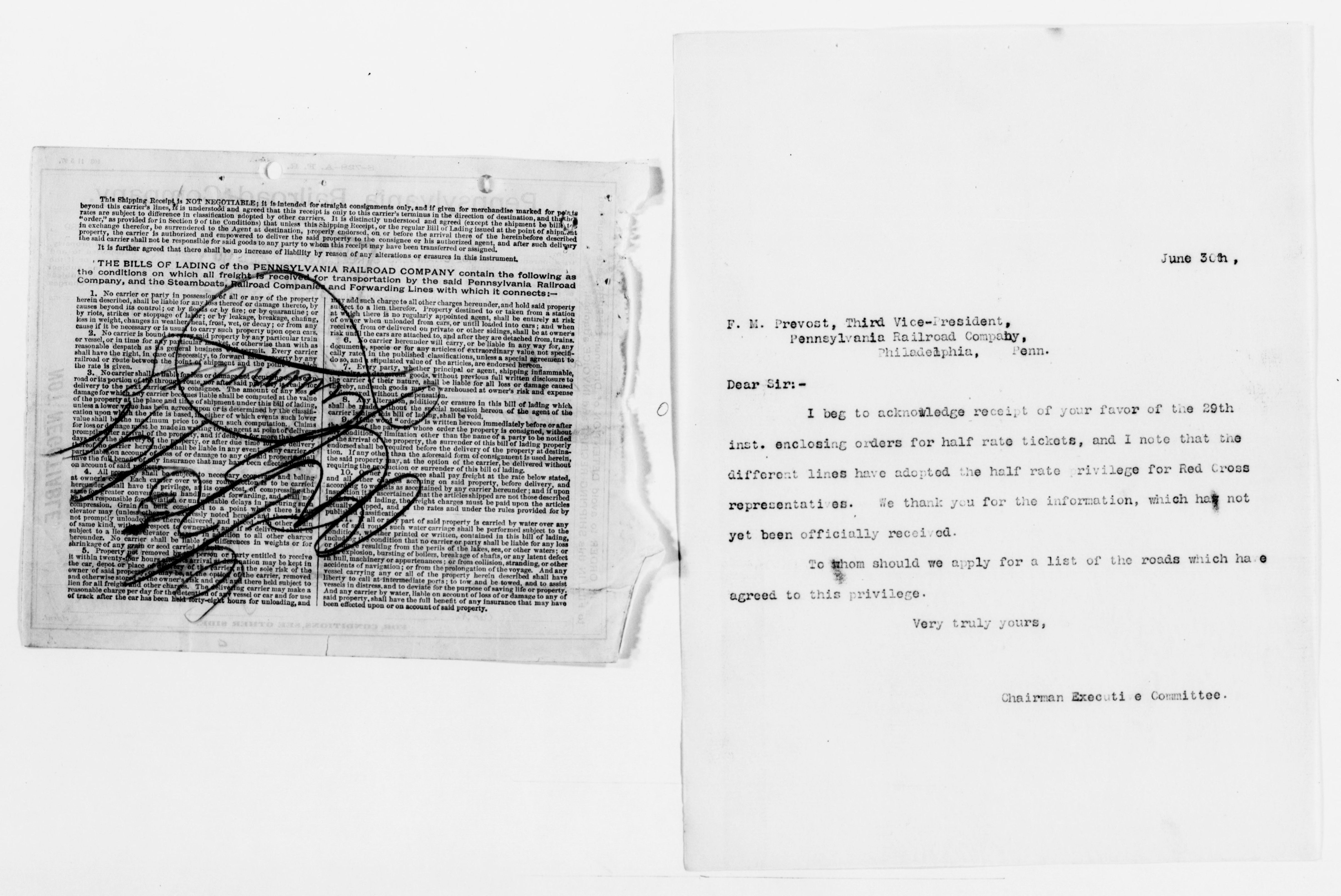 Scanned image of the current content page