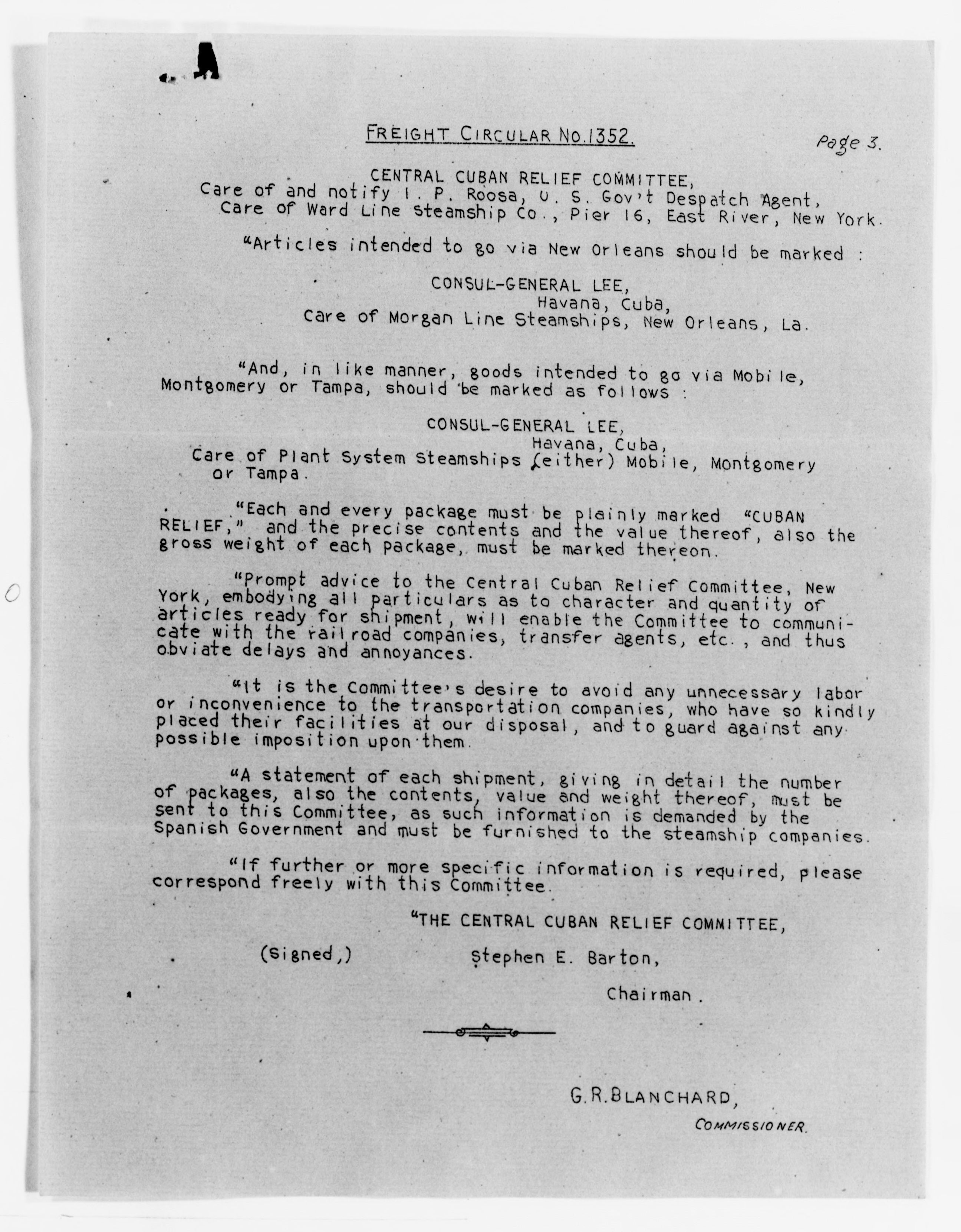 Scanned image of the current content page