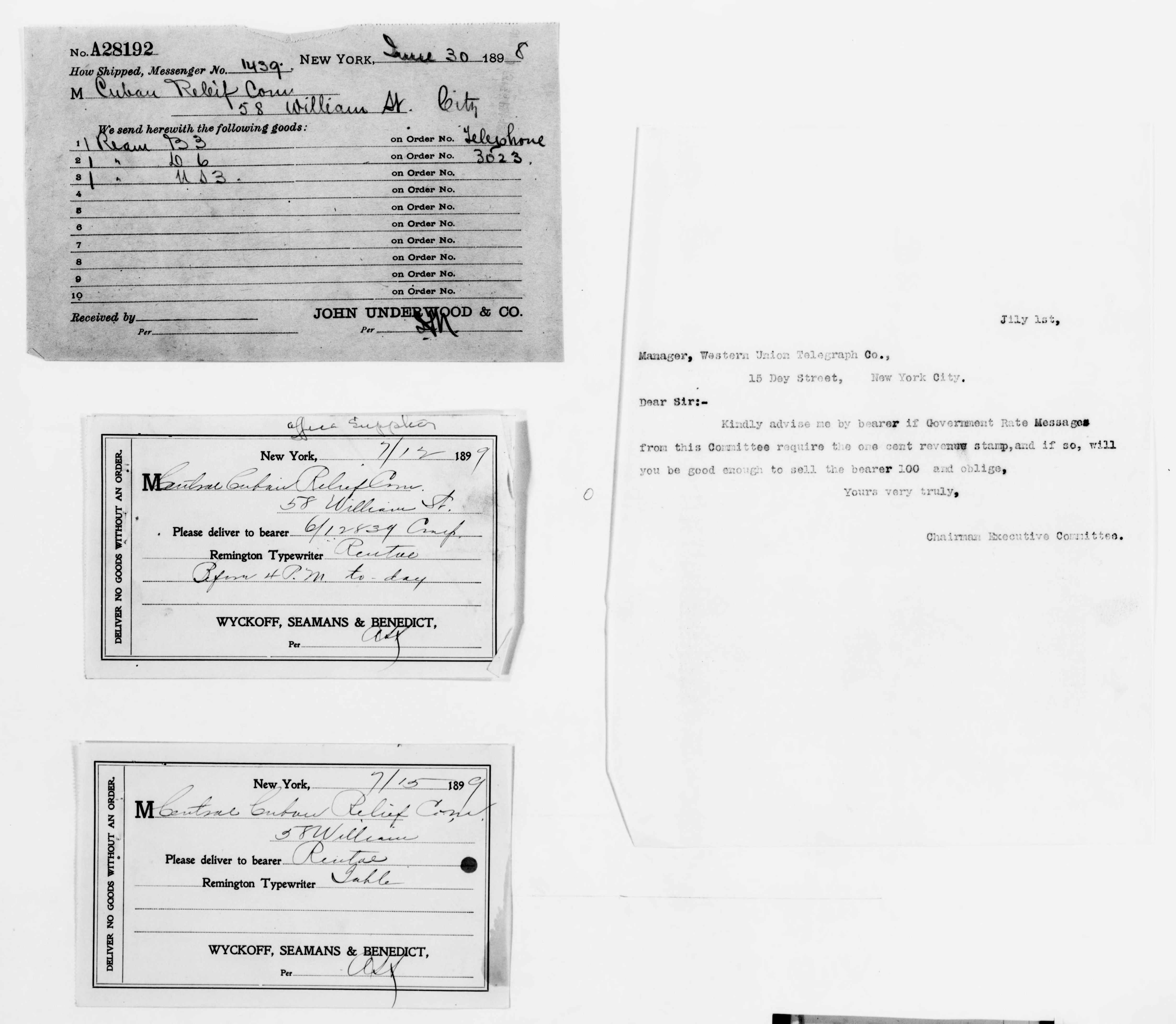 Scanned image of the current content page