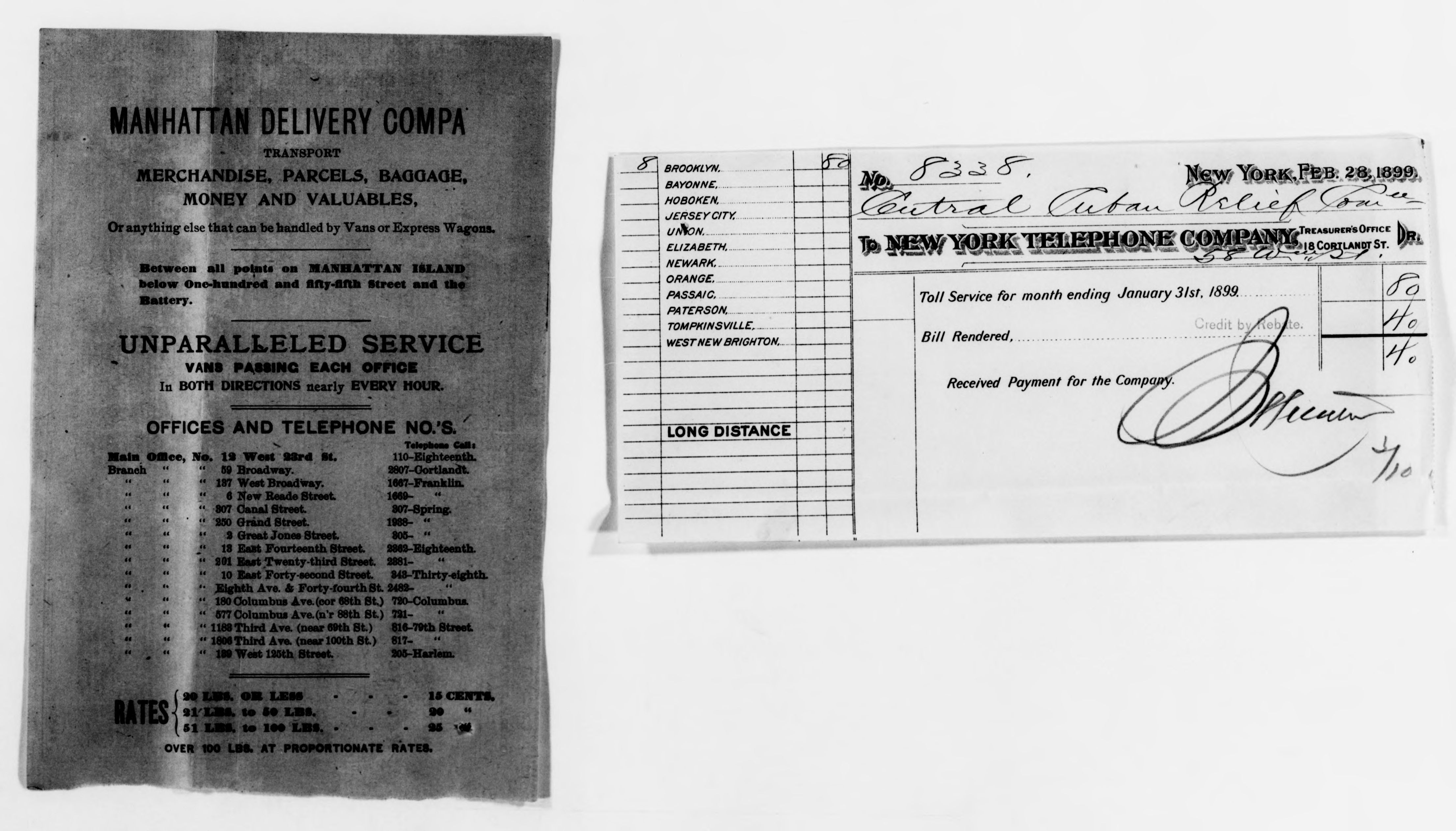 Scanned image of the current content page