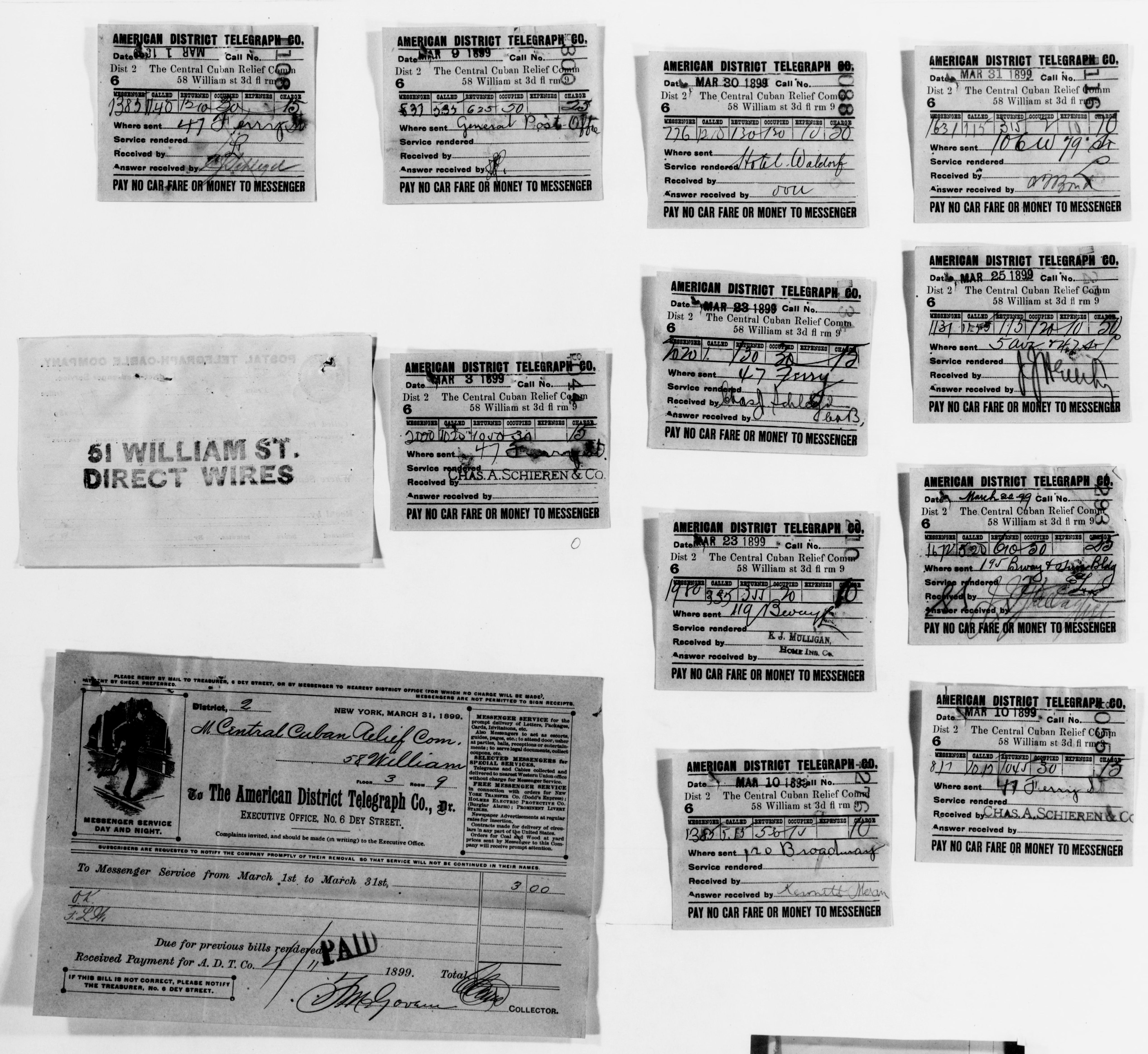 Scanned image of the current content page