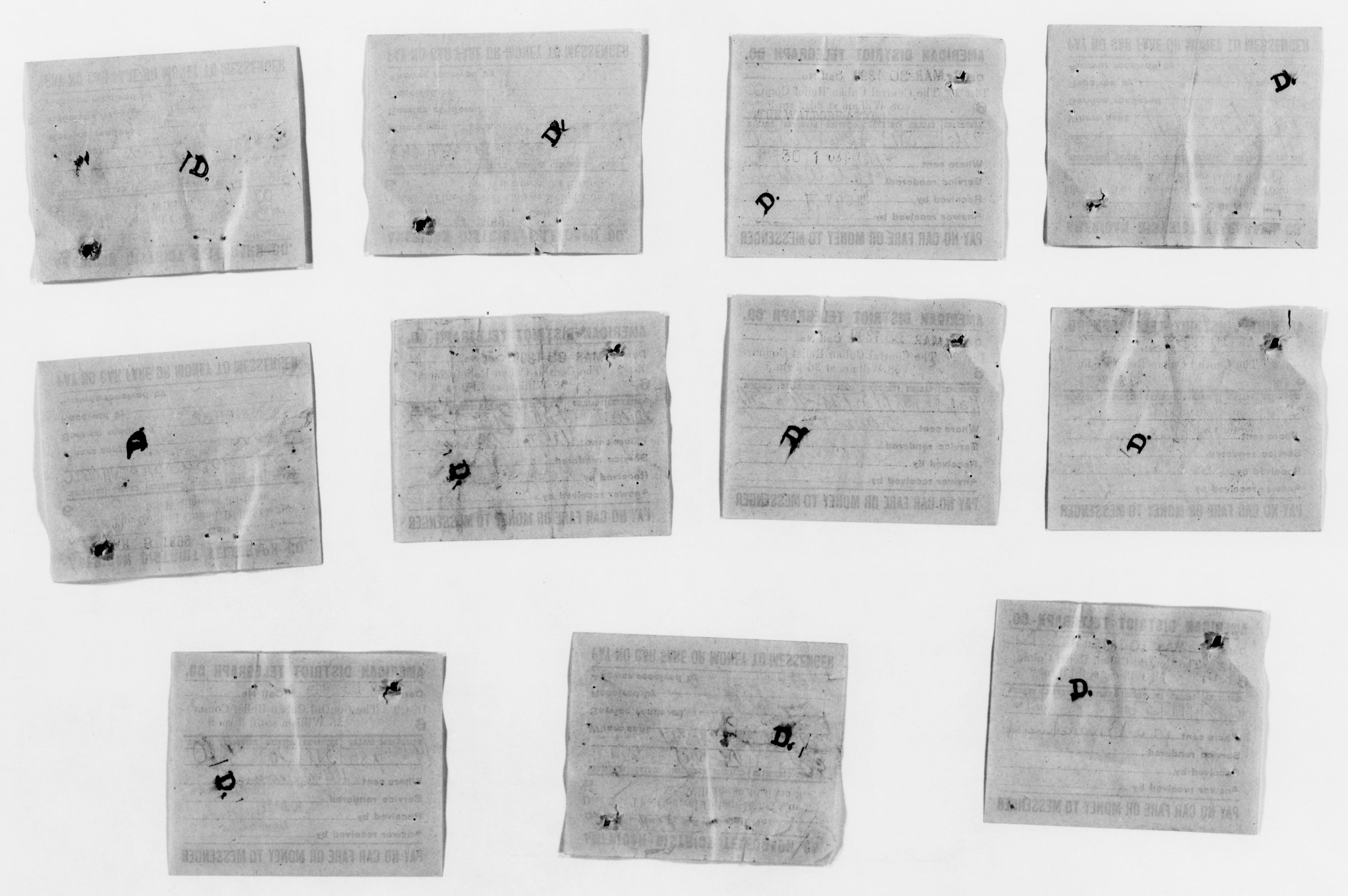 Scanned image of the current content page