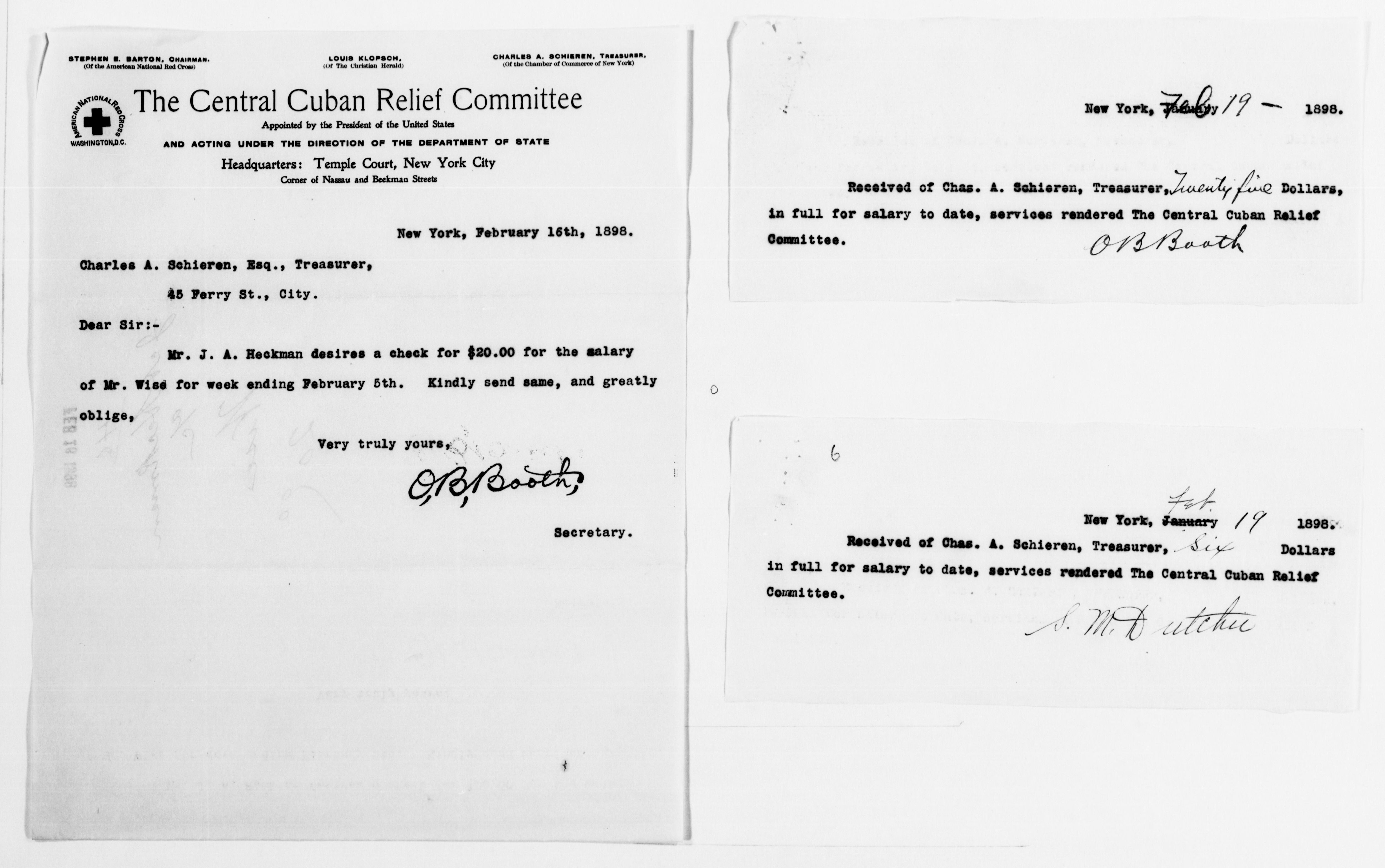 Scanned image of the current content page