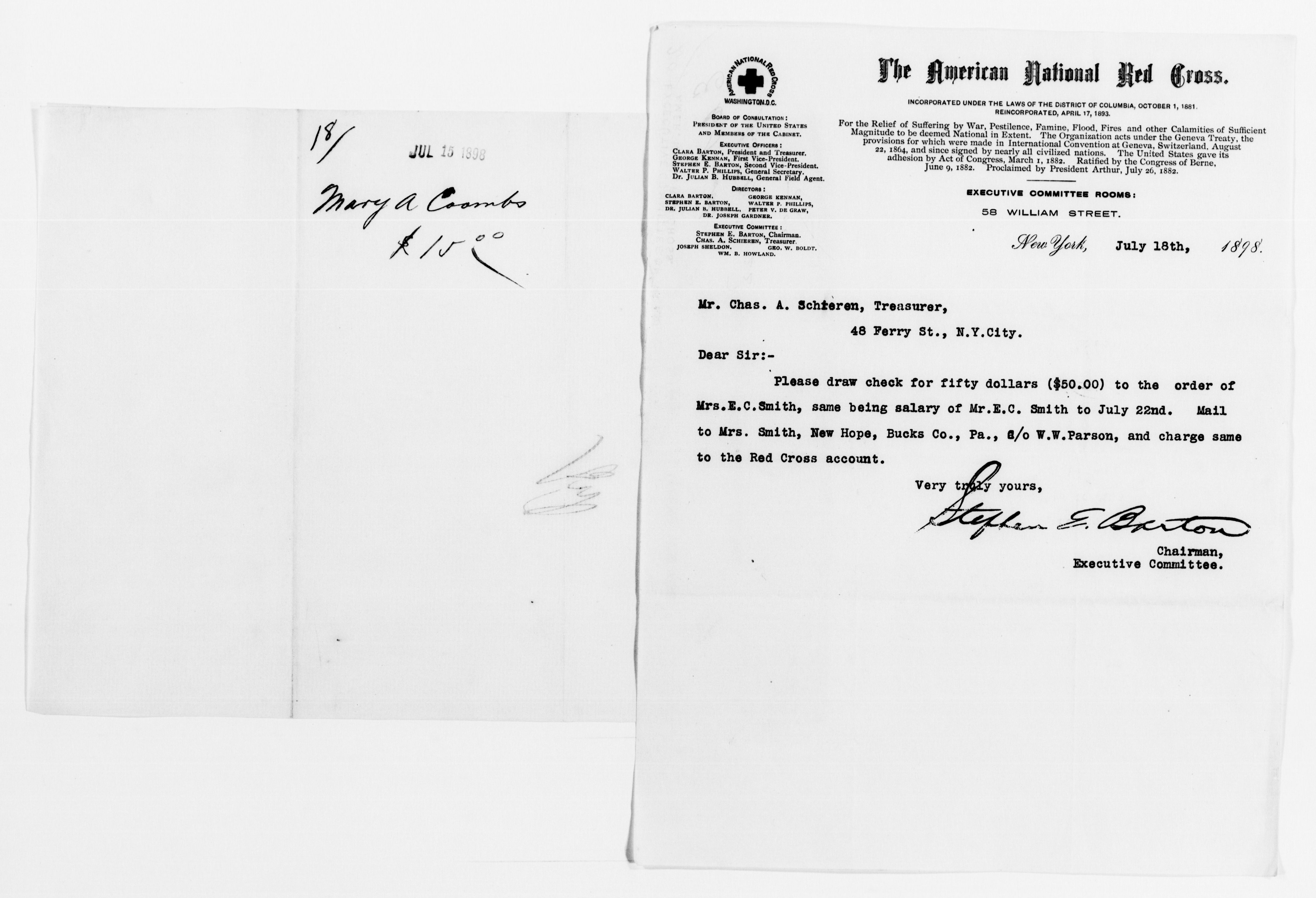 Scanned image of the current content page