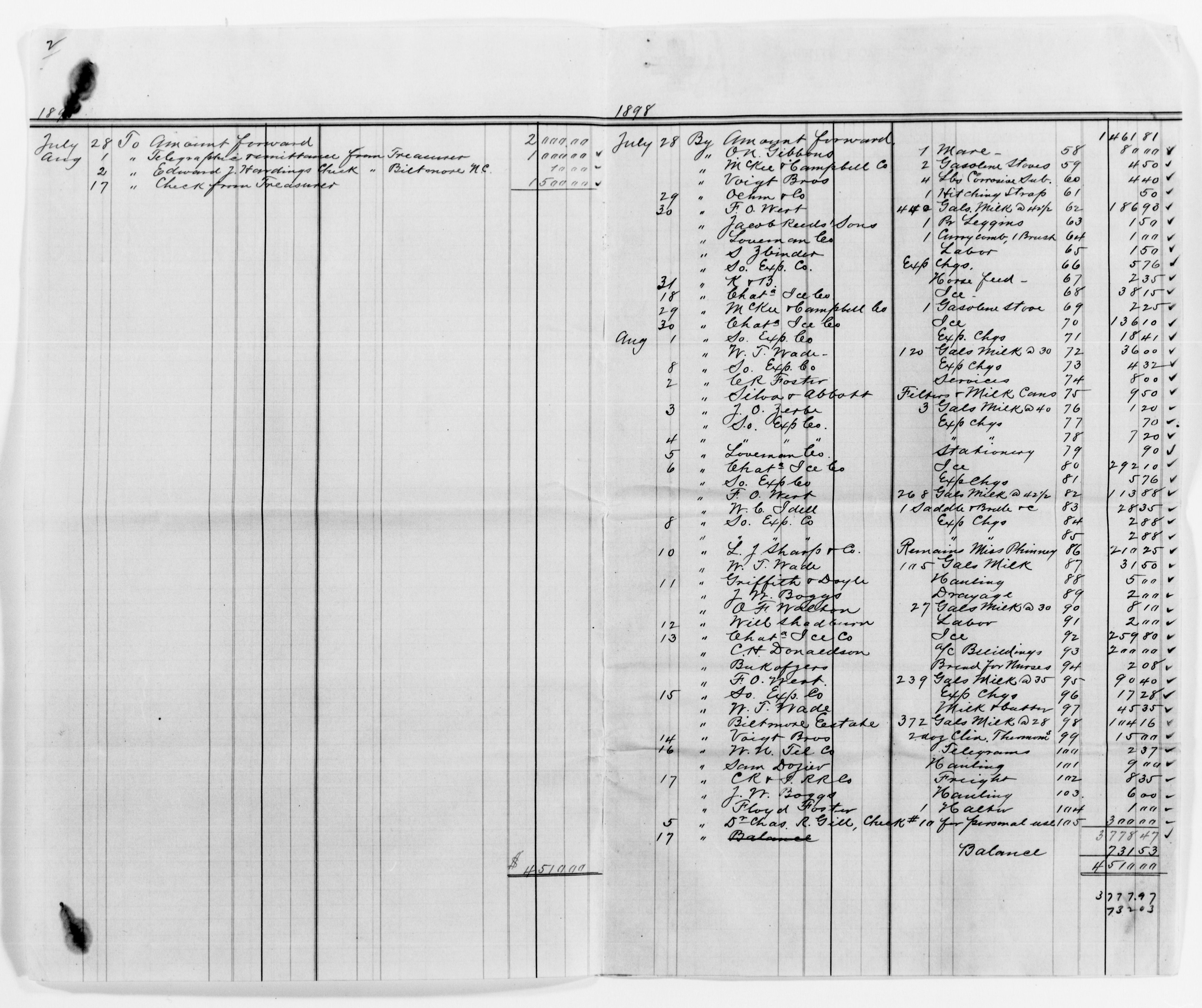 Scanned image of the current content page