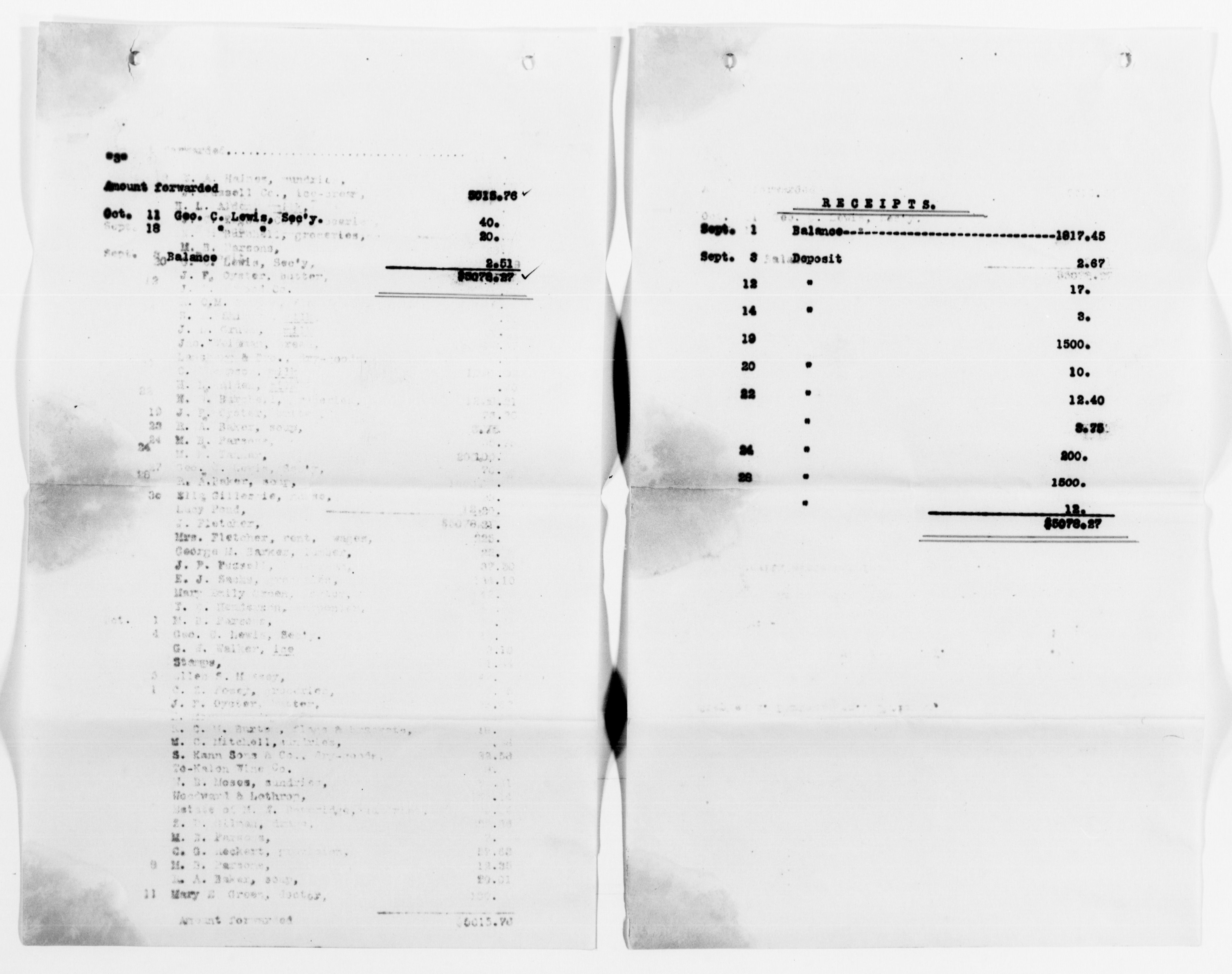 Scanned image of the current content page