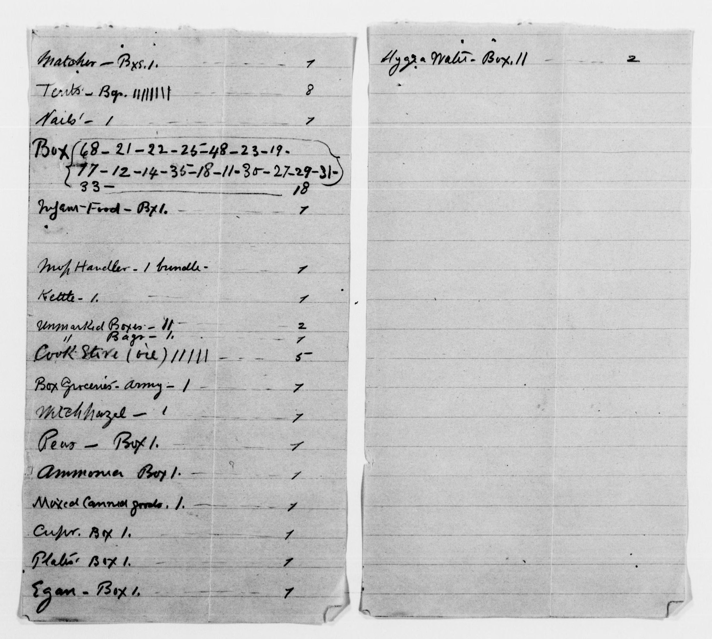 Scanned image of the current content page