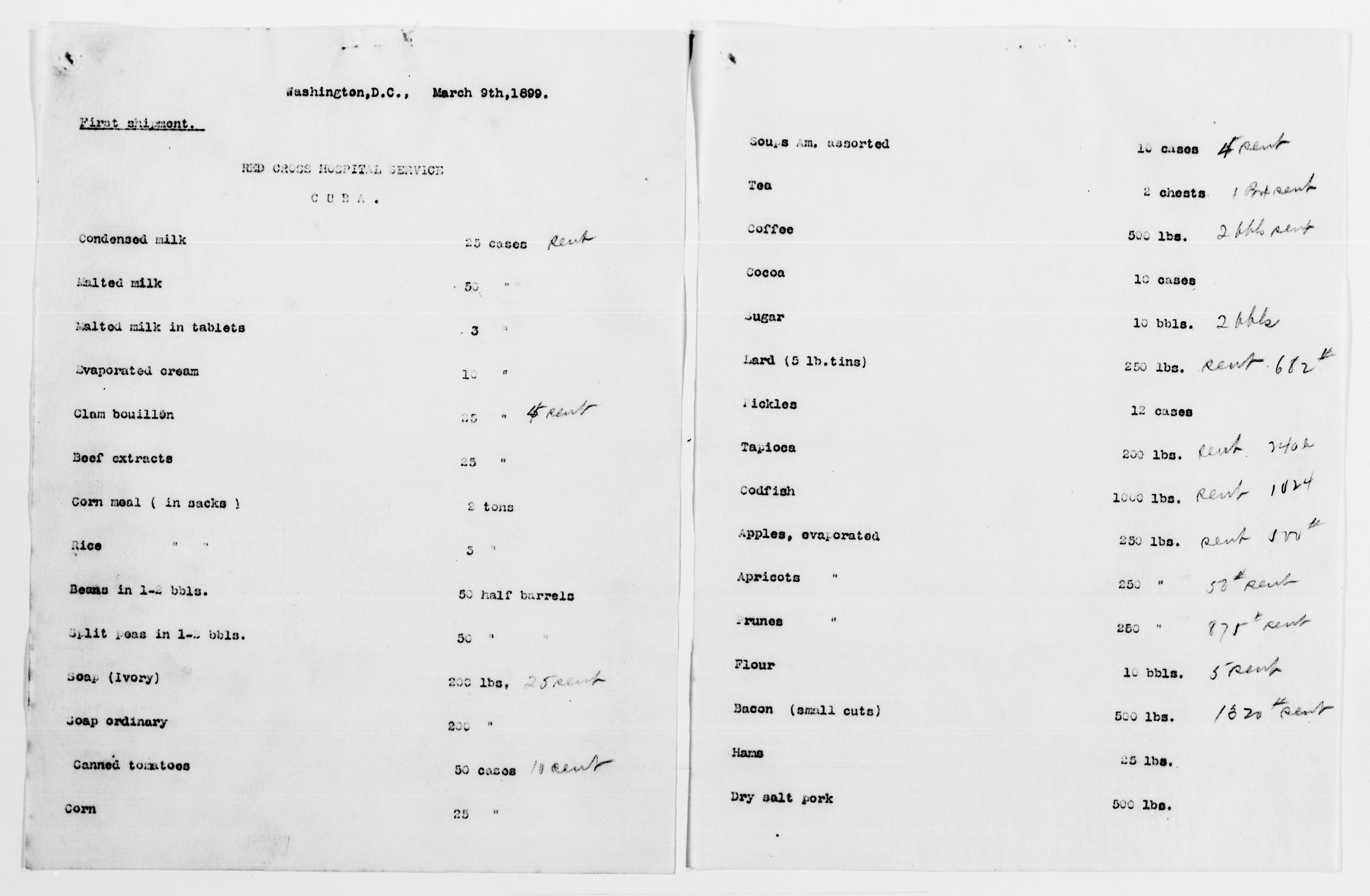 Scanned image of the current content page
