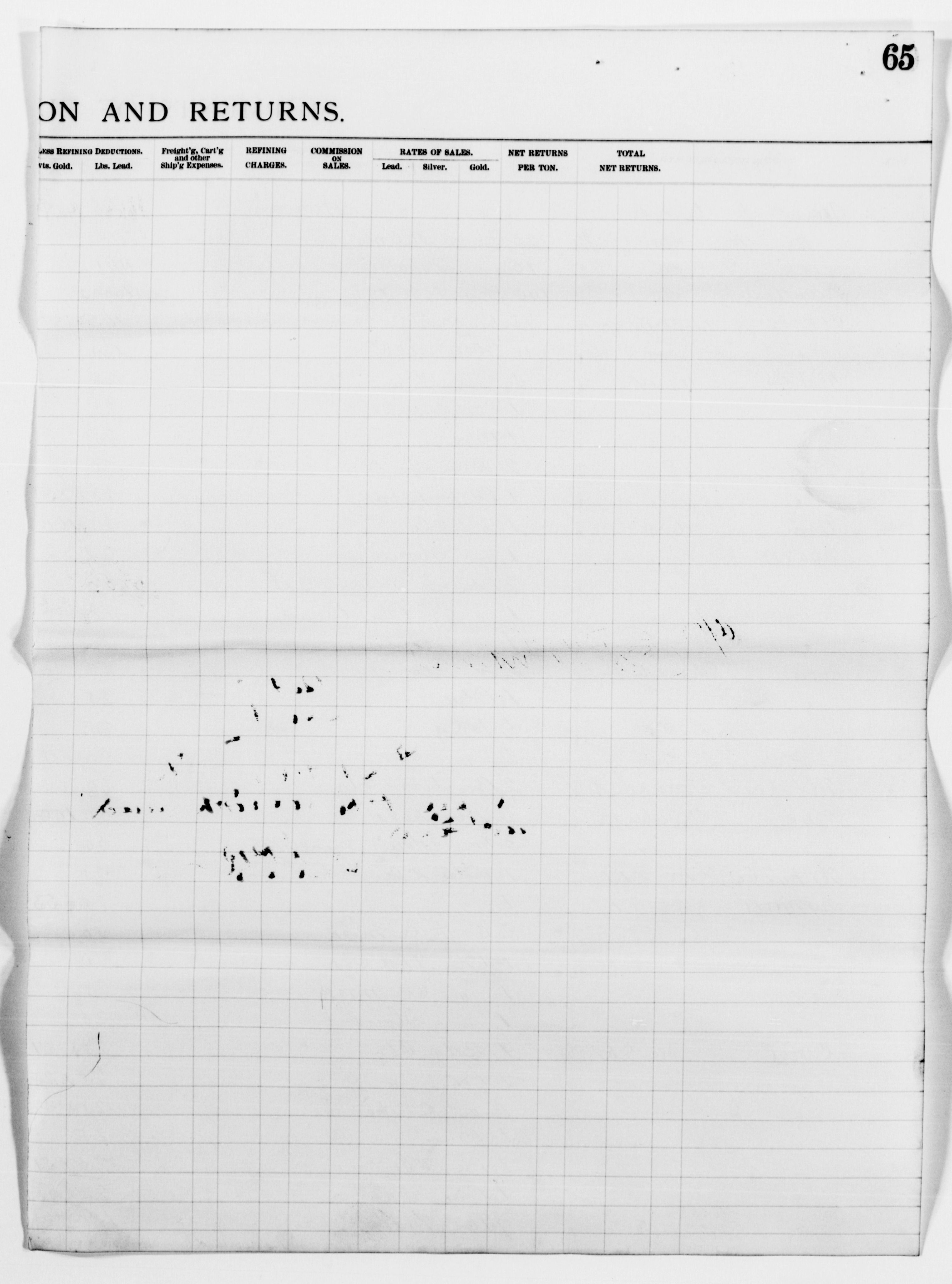 Scanned image of the current content page