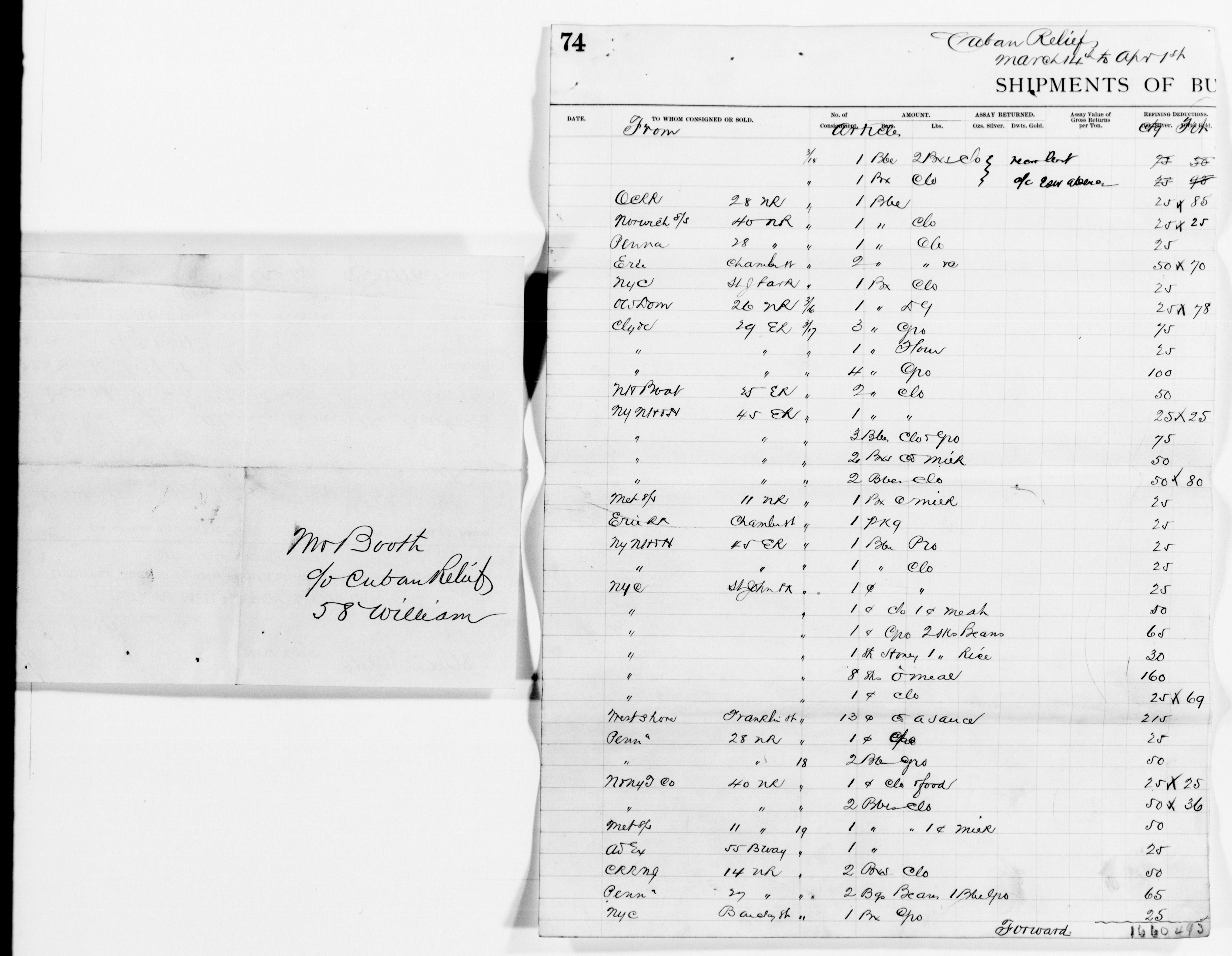 Scanned image of the current content page