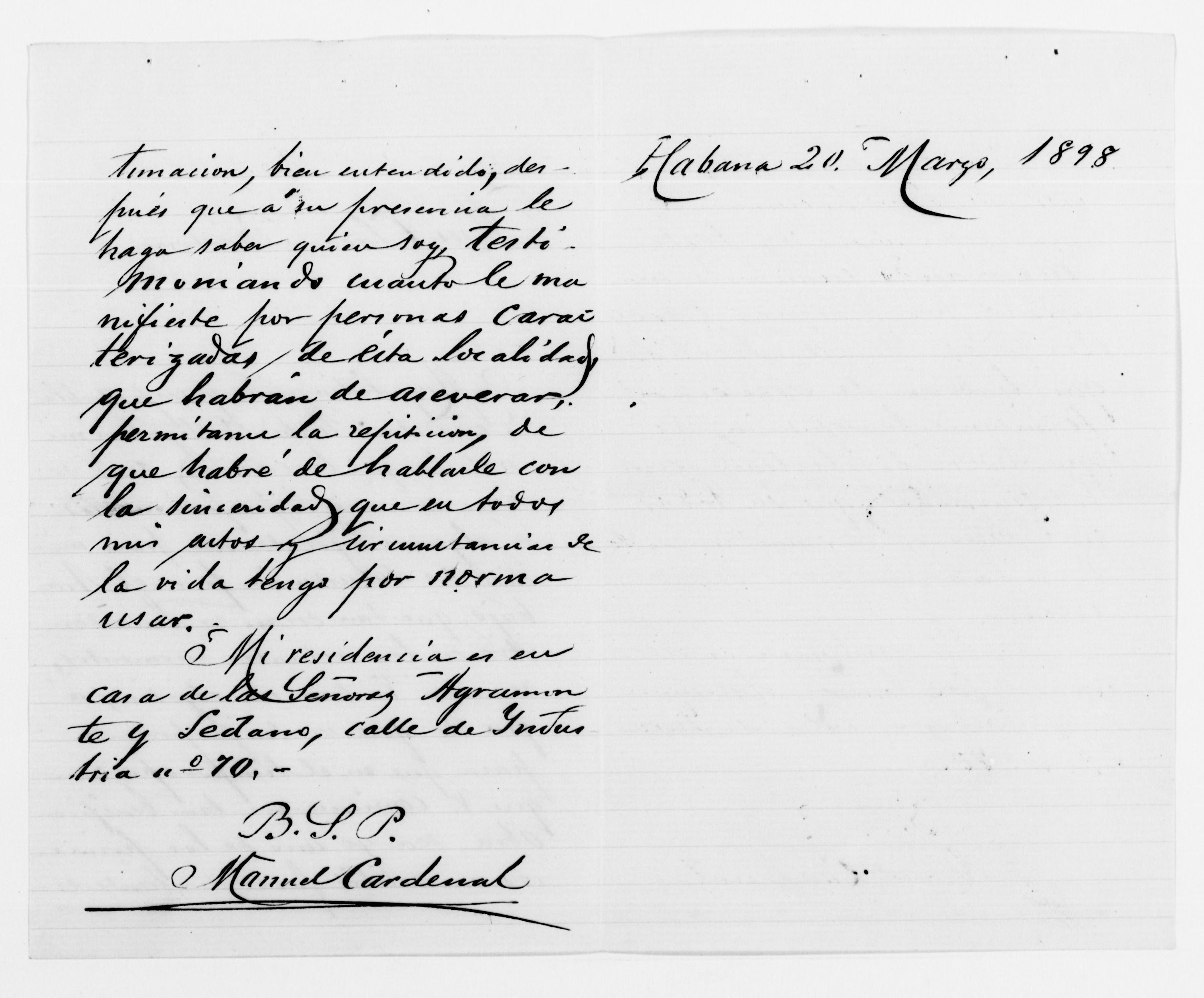 Scanned image of the current content page