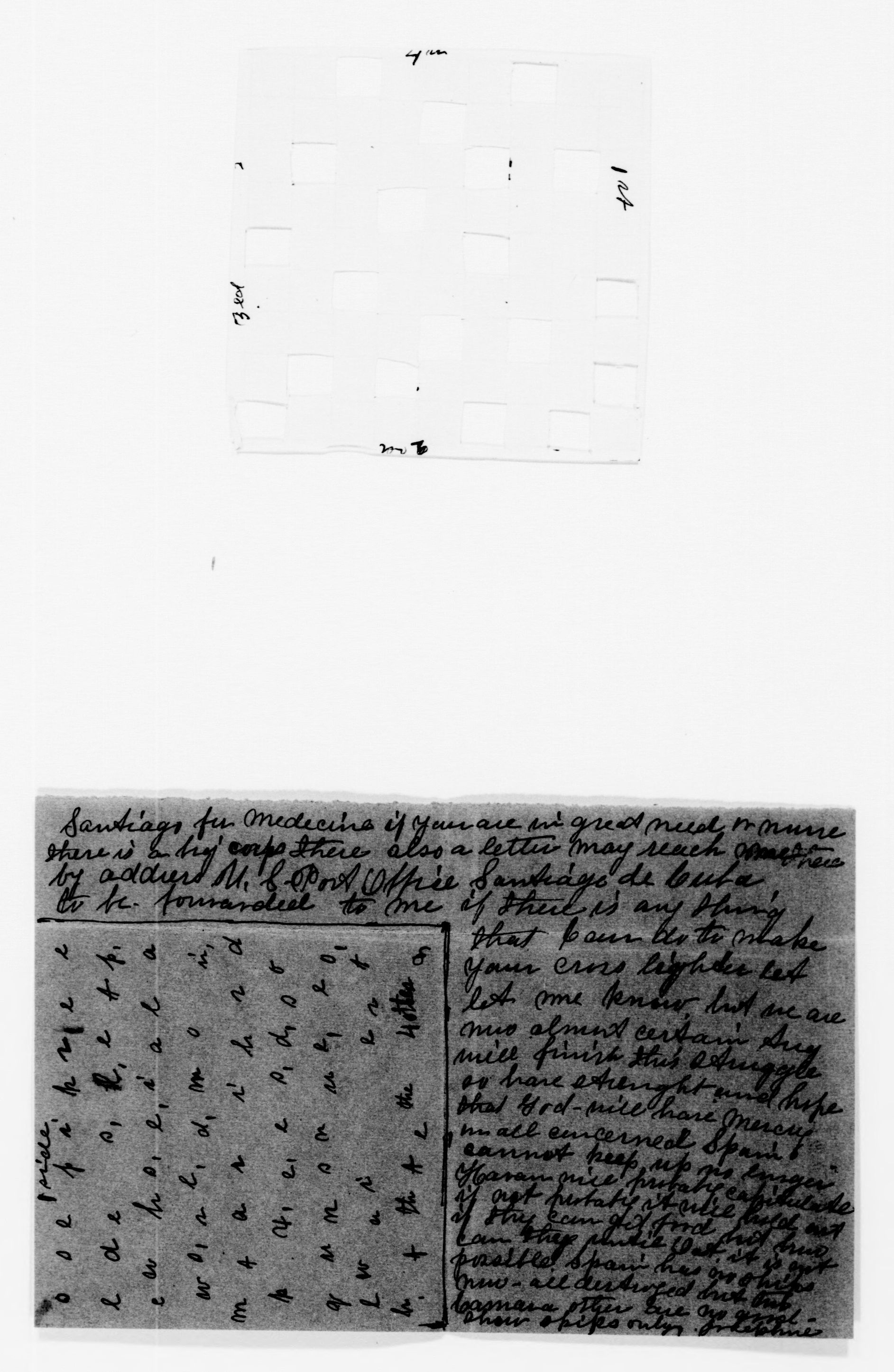 Scanned image of the current content page