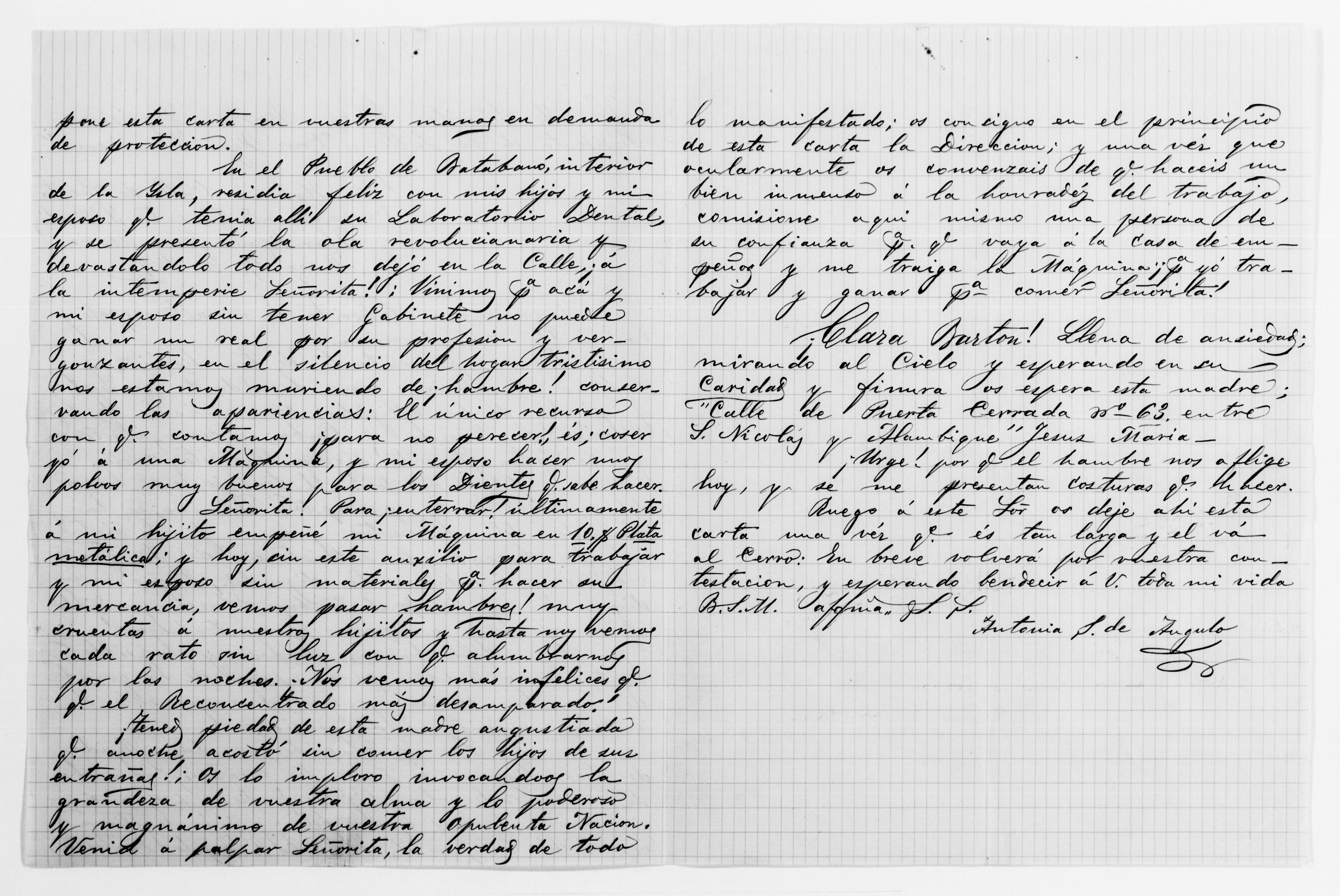 Scanned image of the current content page