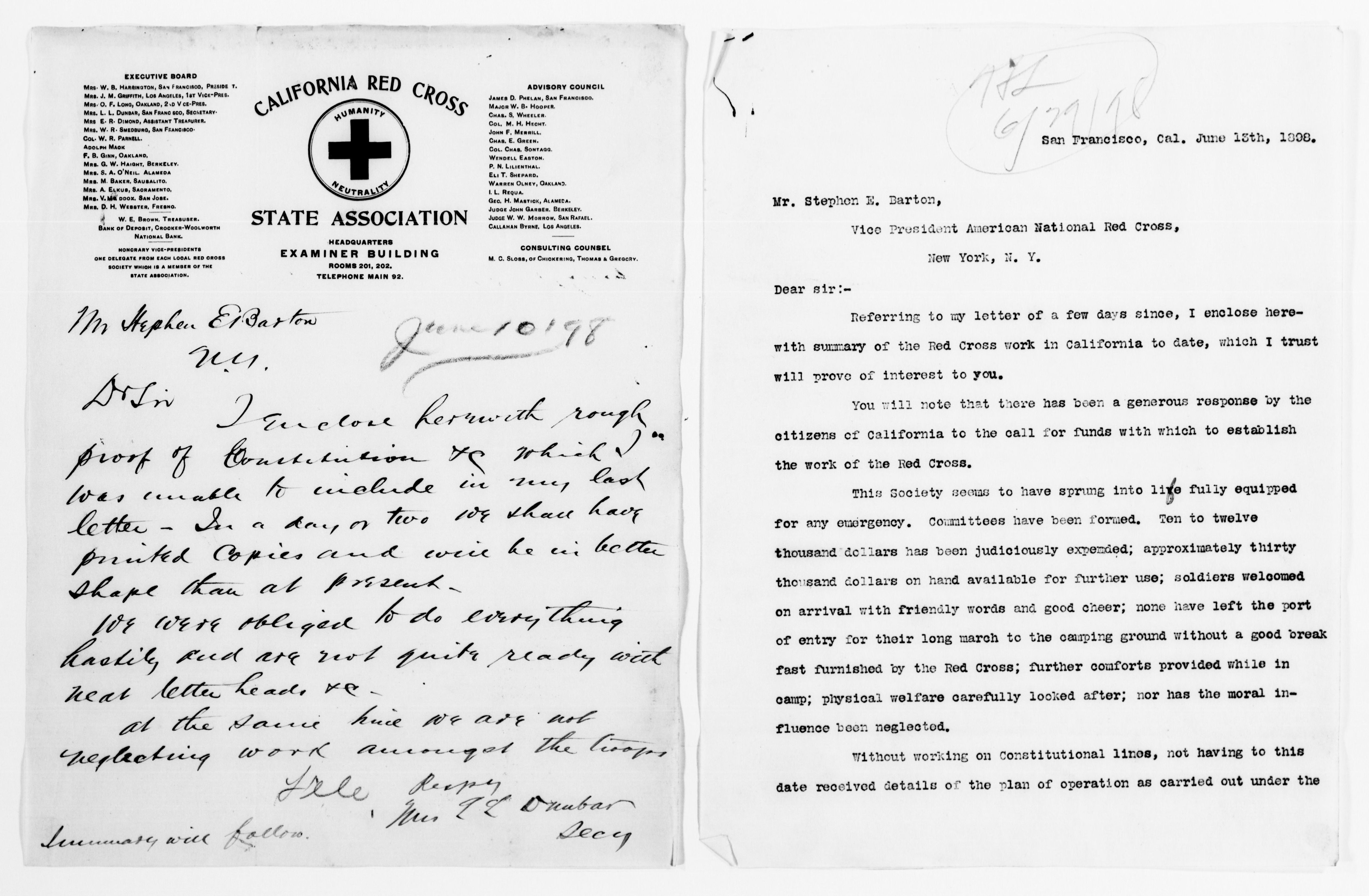 Scanned image of the current content page