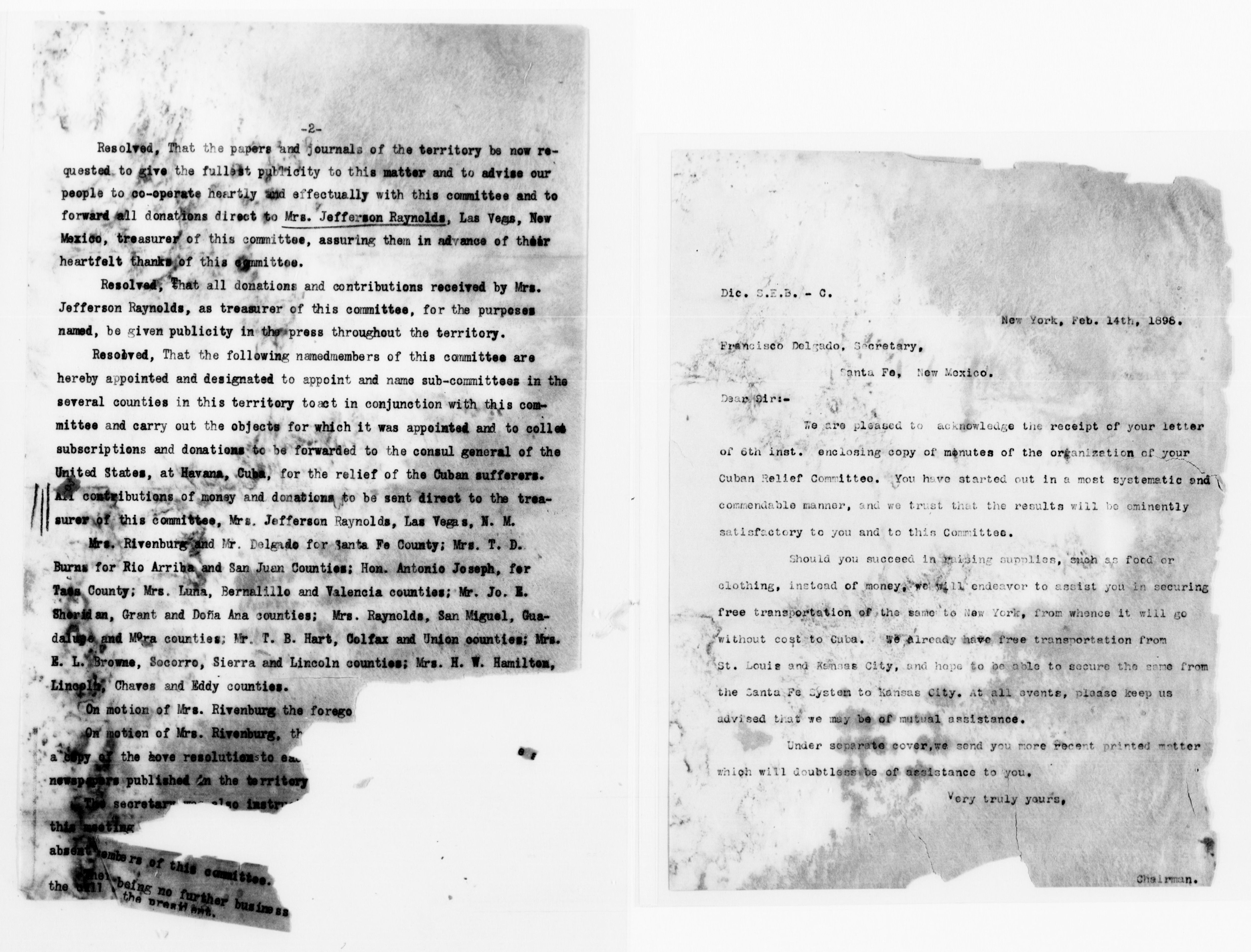 Scanned image of the current content page