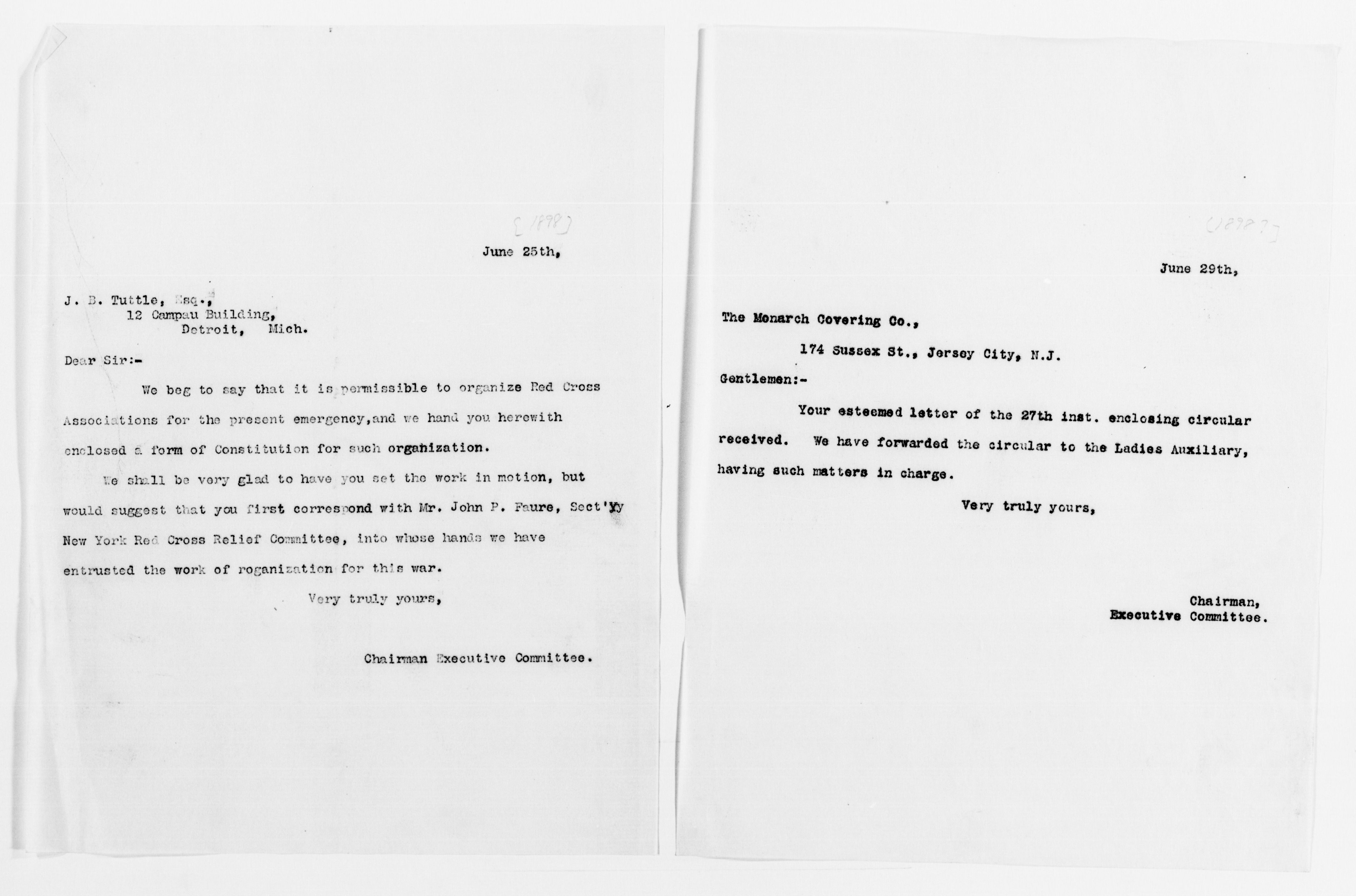 Scanned image of the current content page