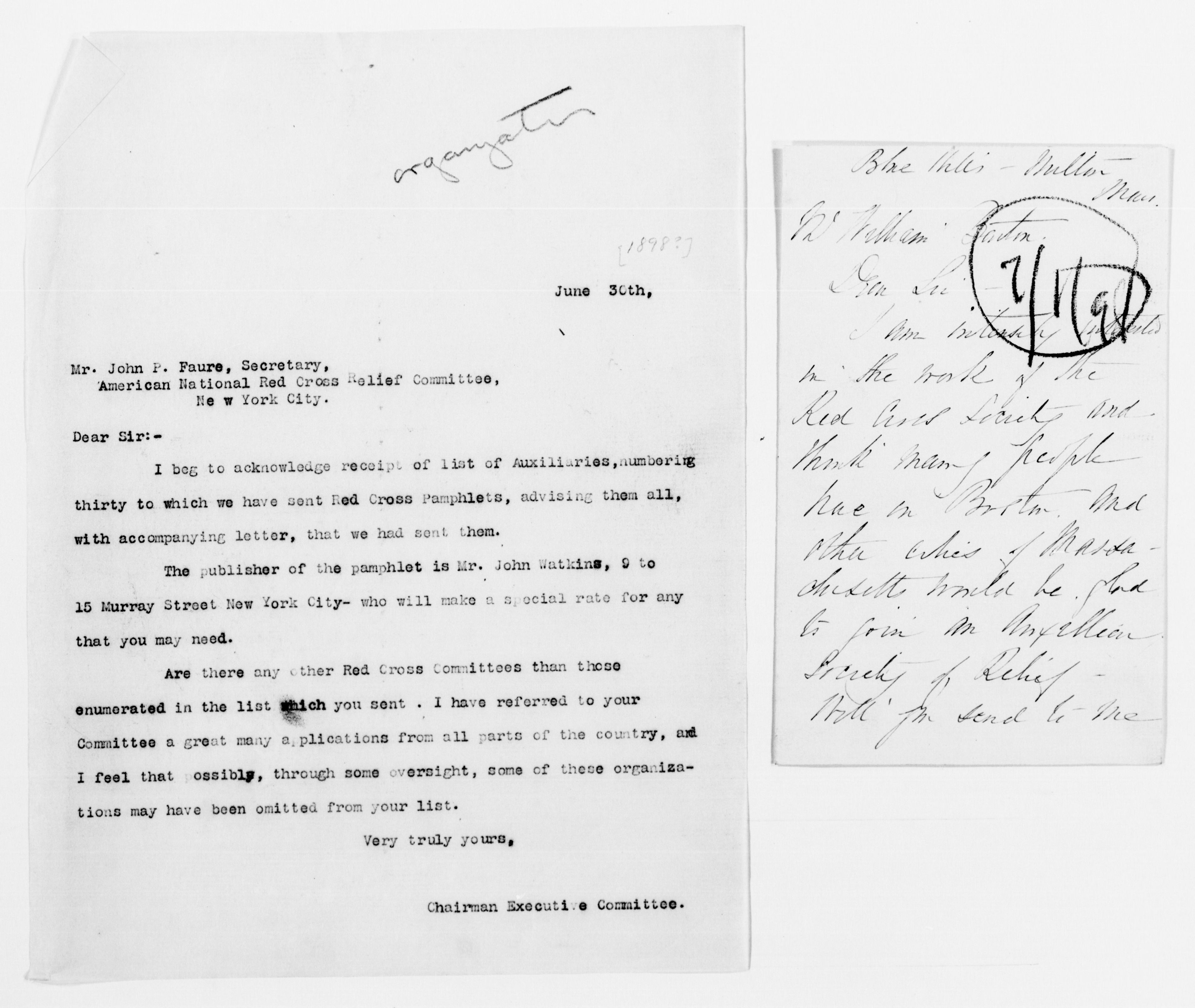 Scanned image of the current content page