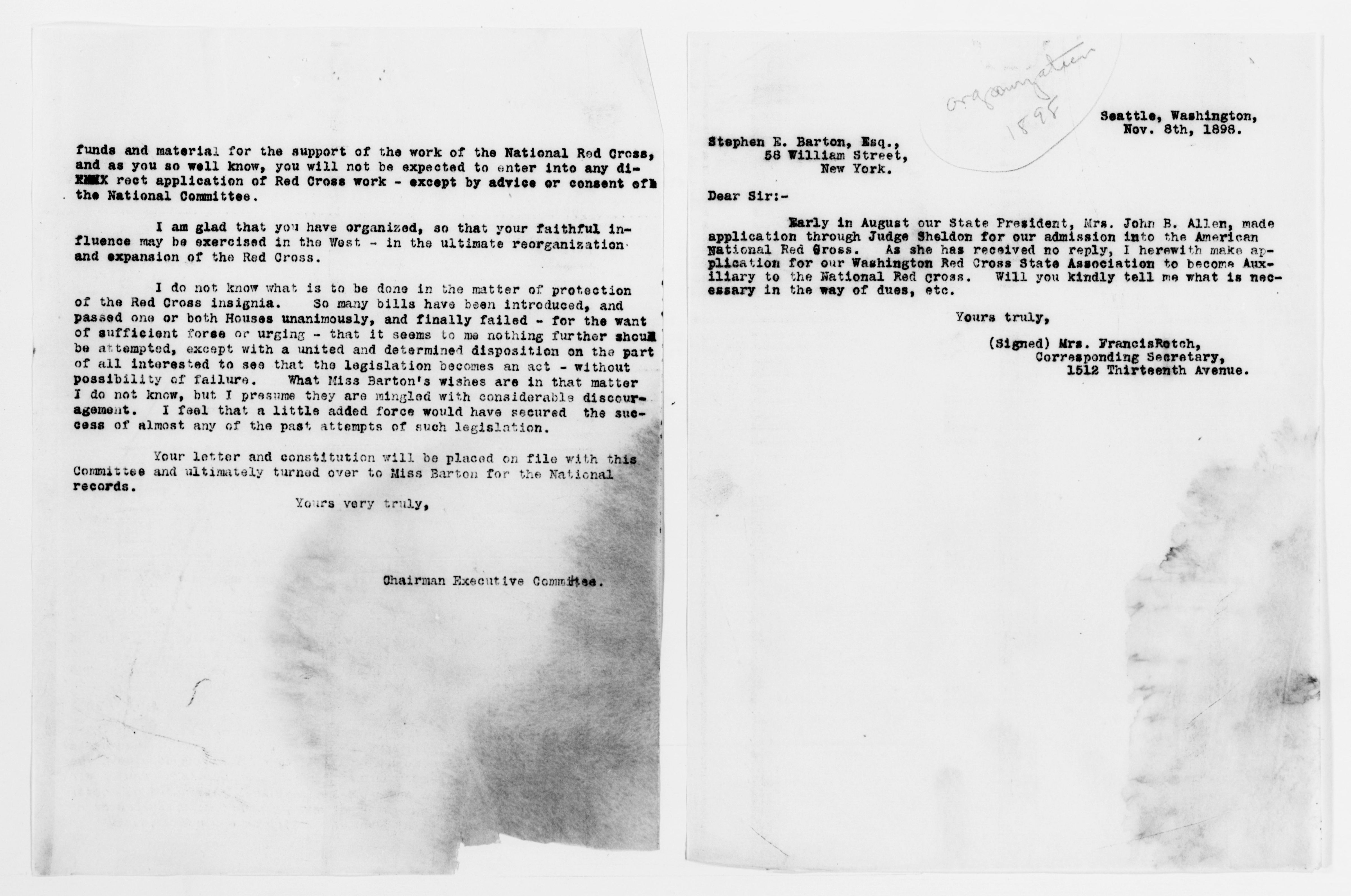 Scanned image of the current content page