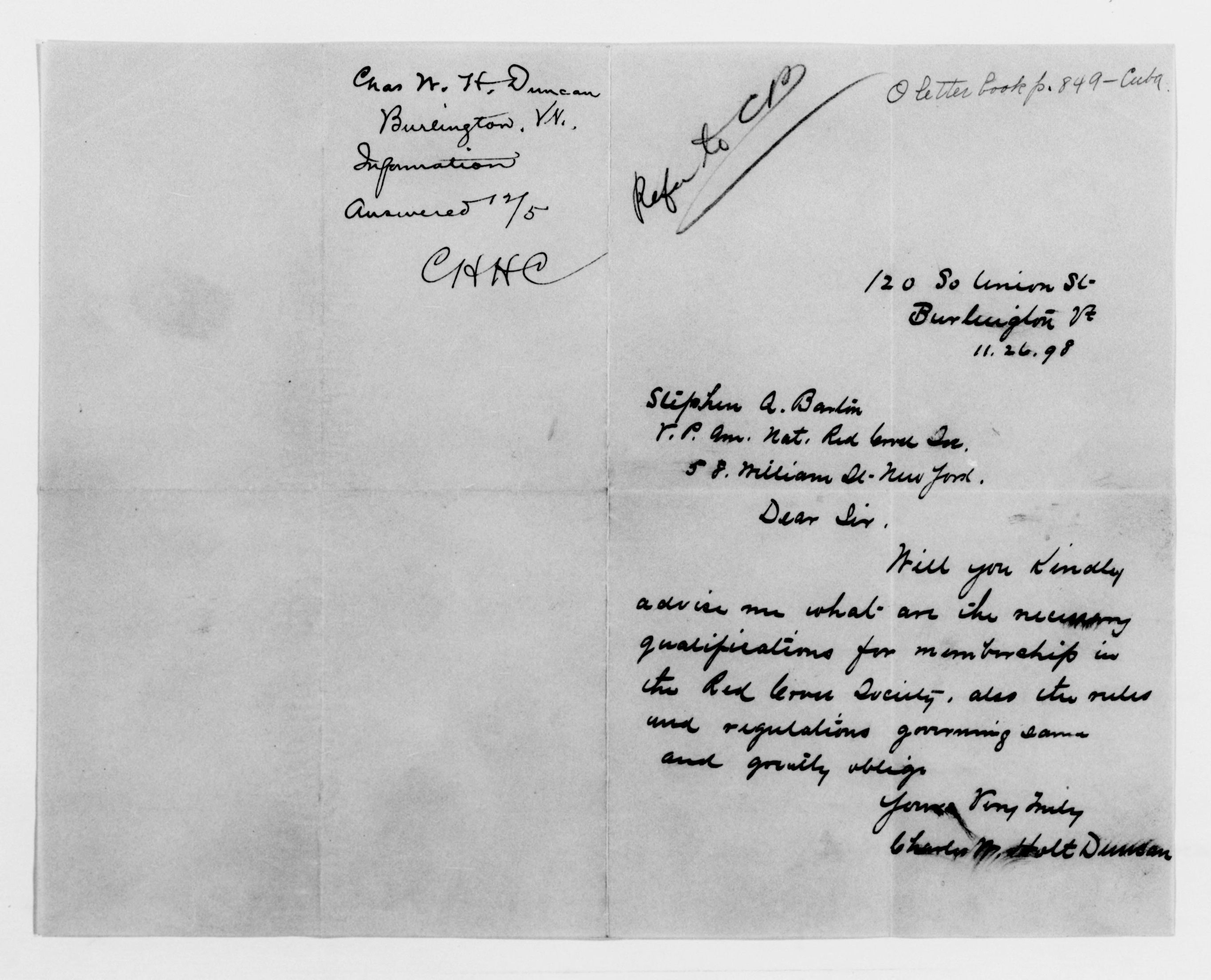 Scanned image of the current content page