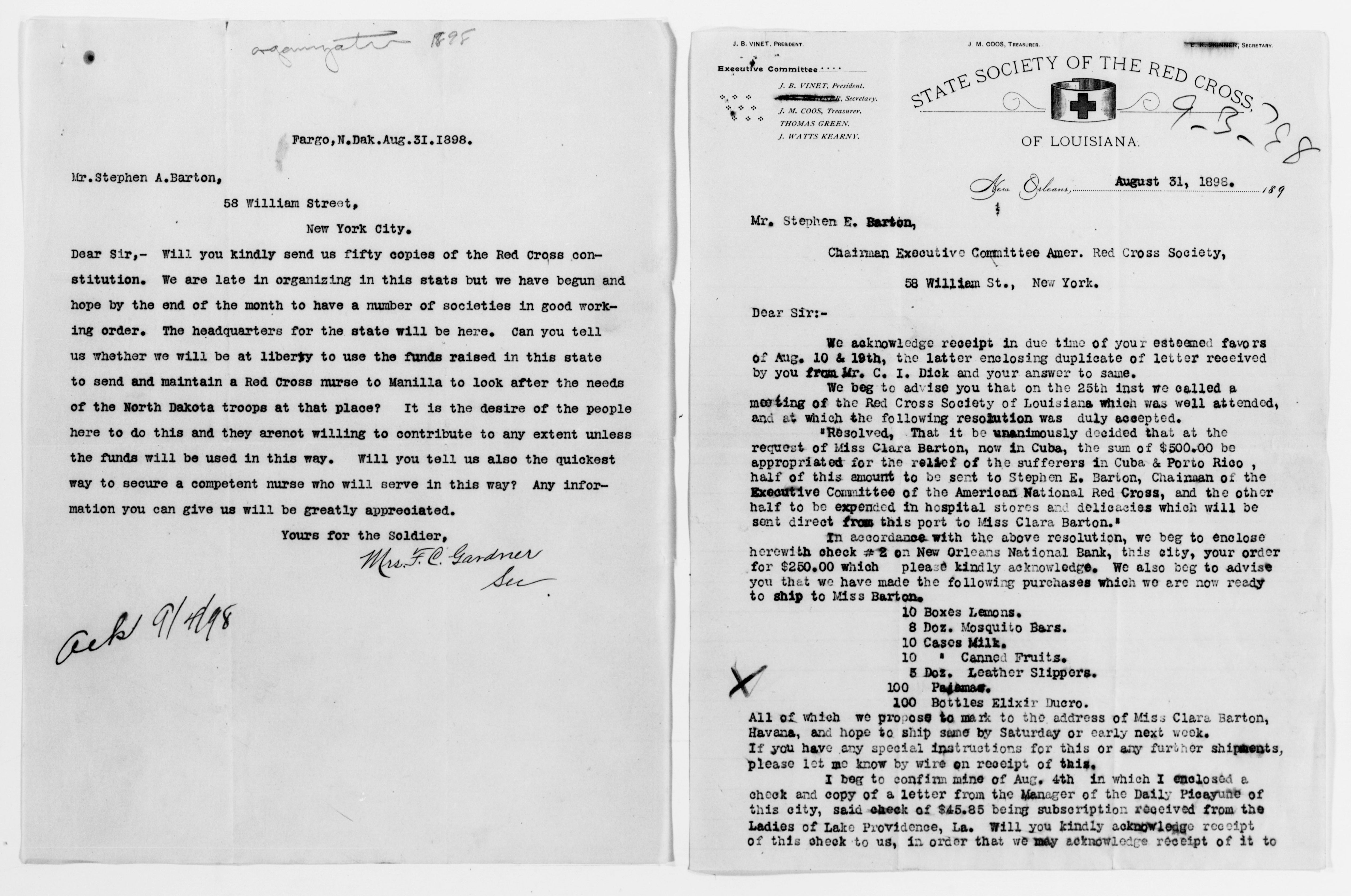 Scanned image of the current content page