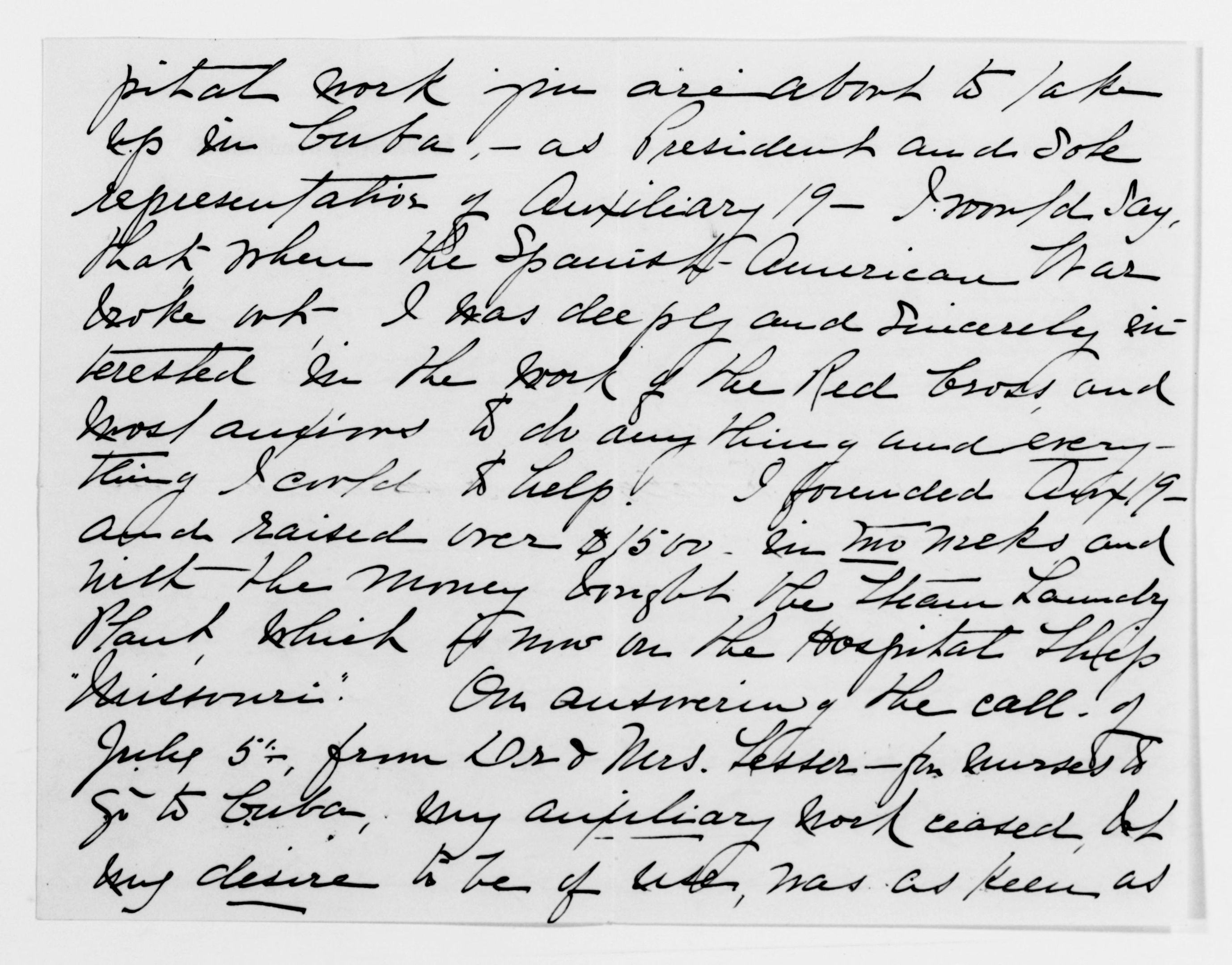 Scanned image of the current content page