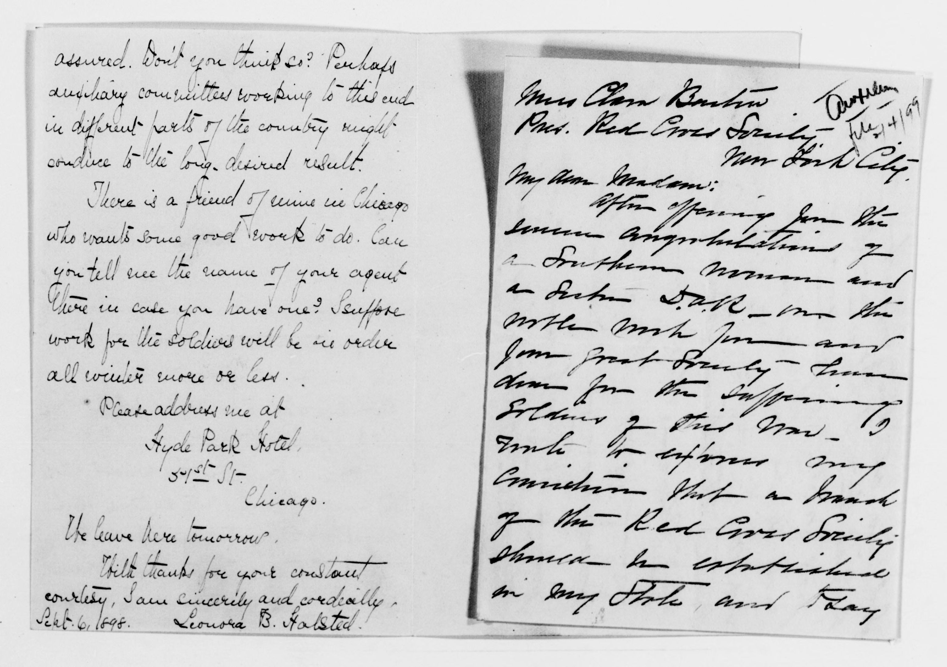 Scanned image of the current content page