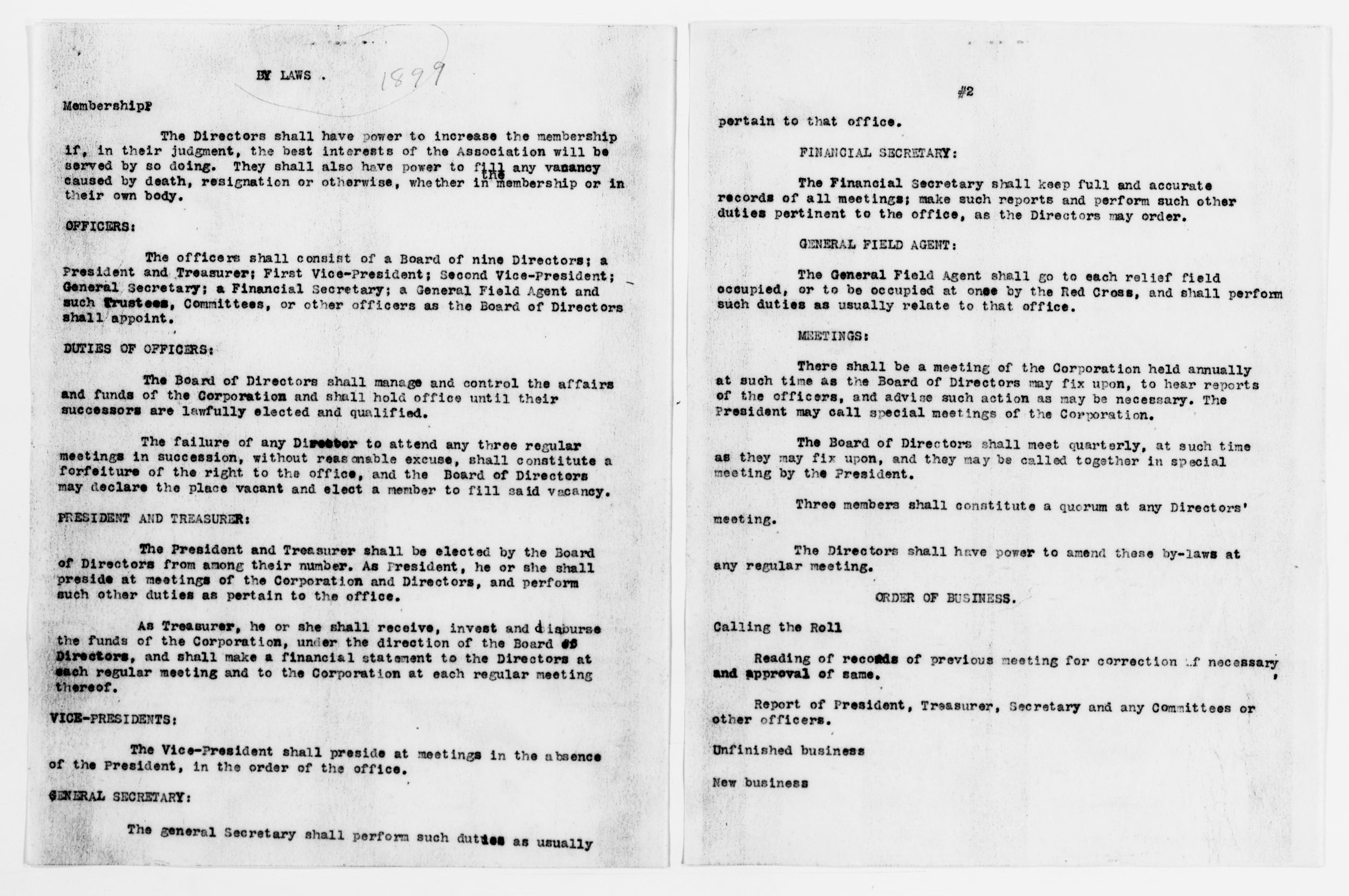 Scanned image of the current content page