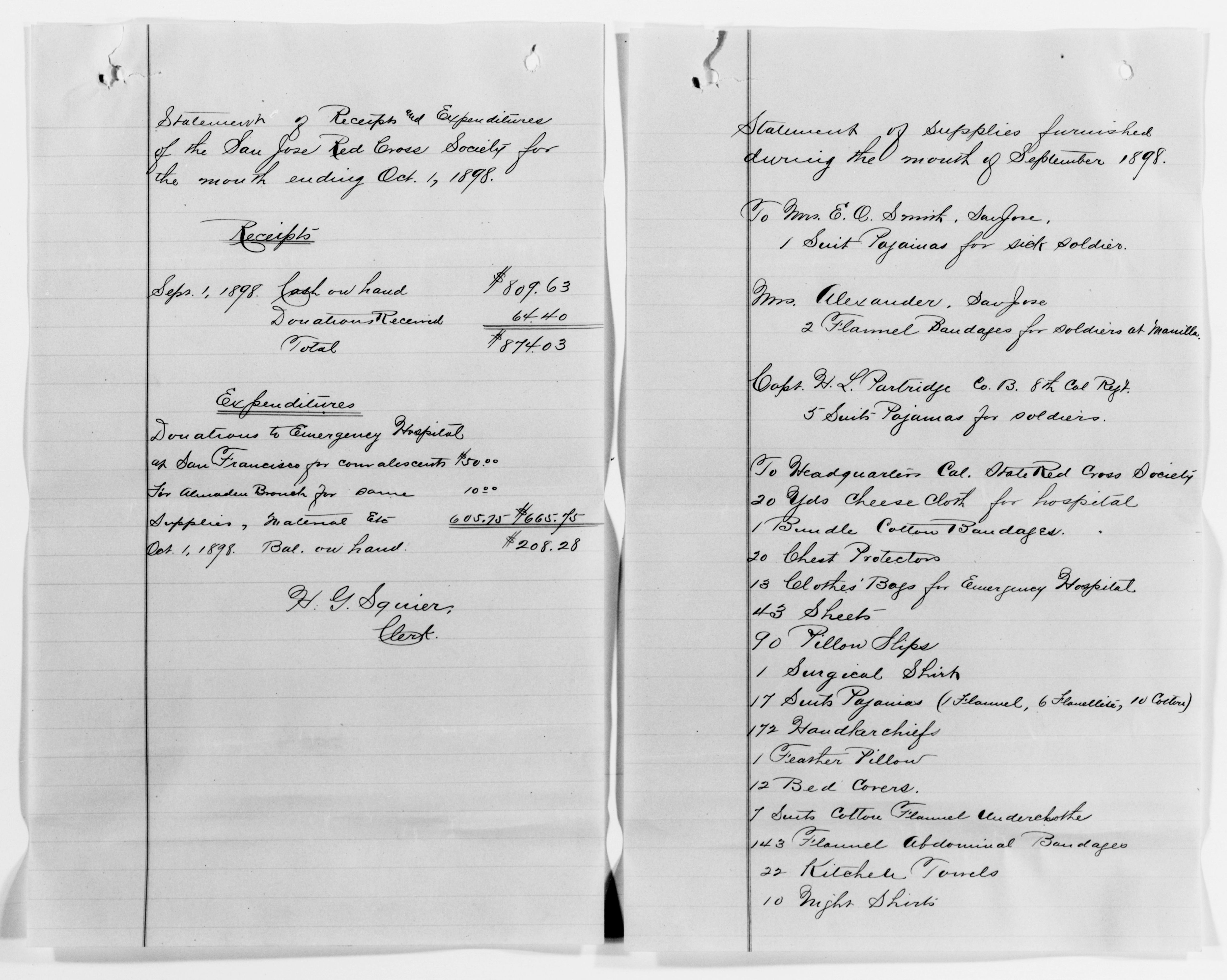 Scanned image of the current content page