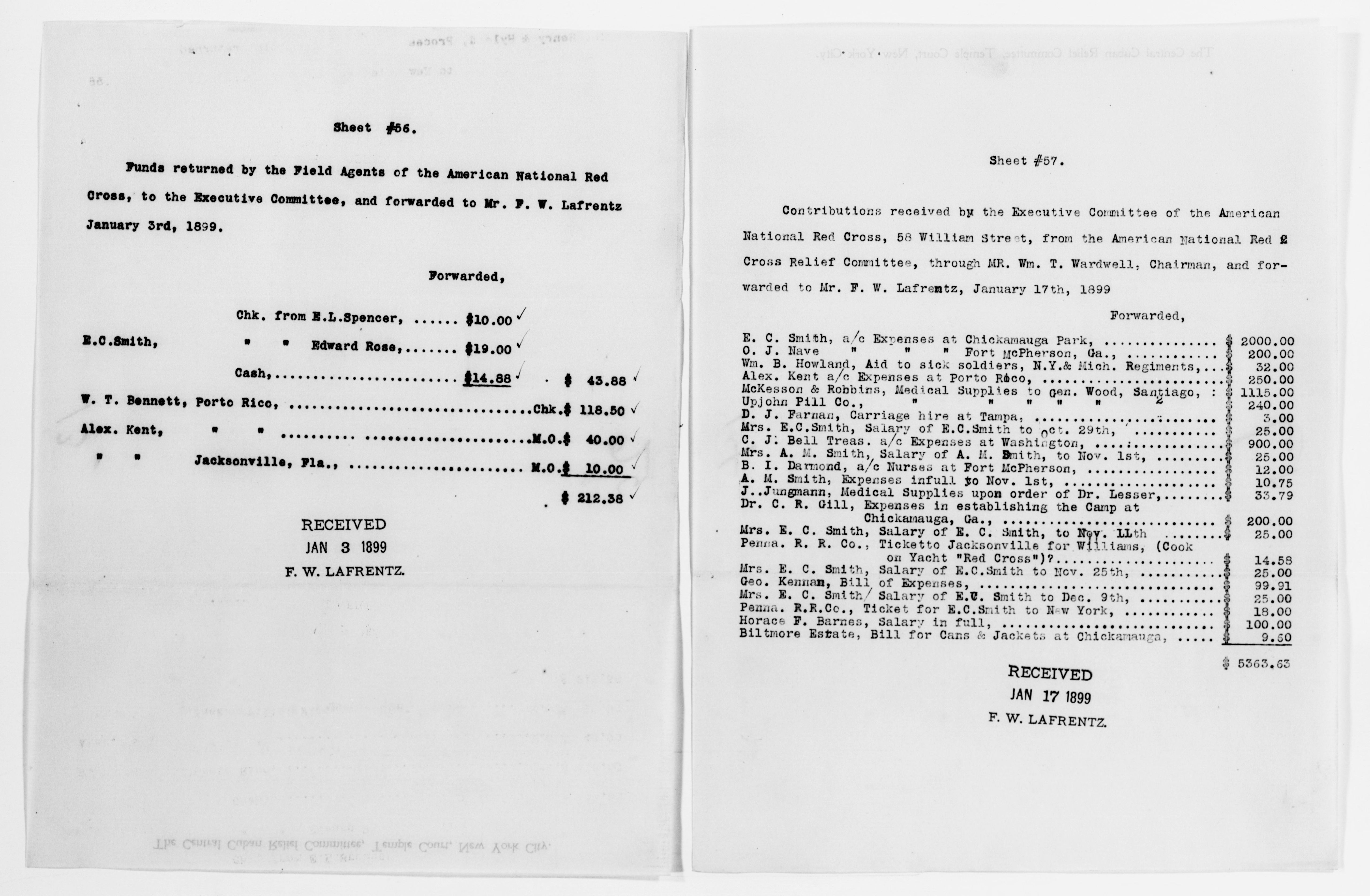Scanned image of the current content page