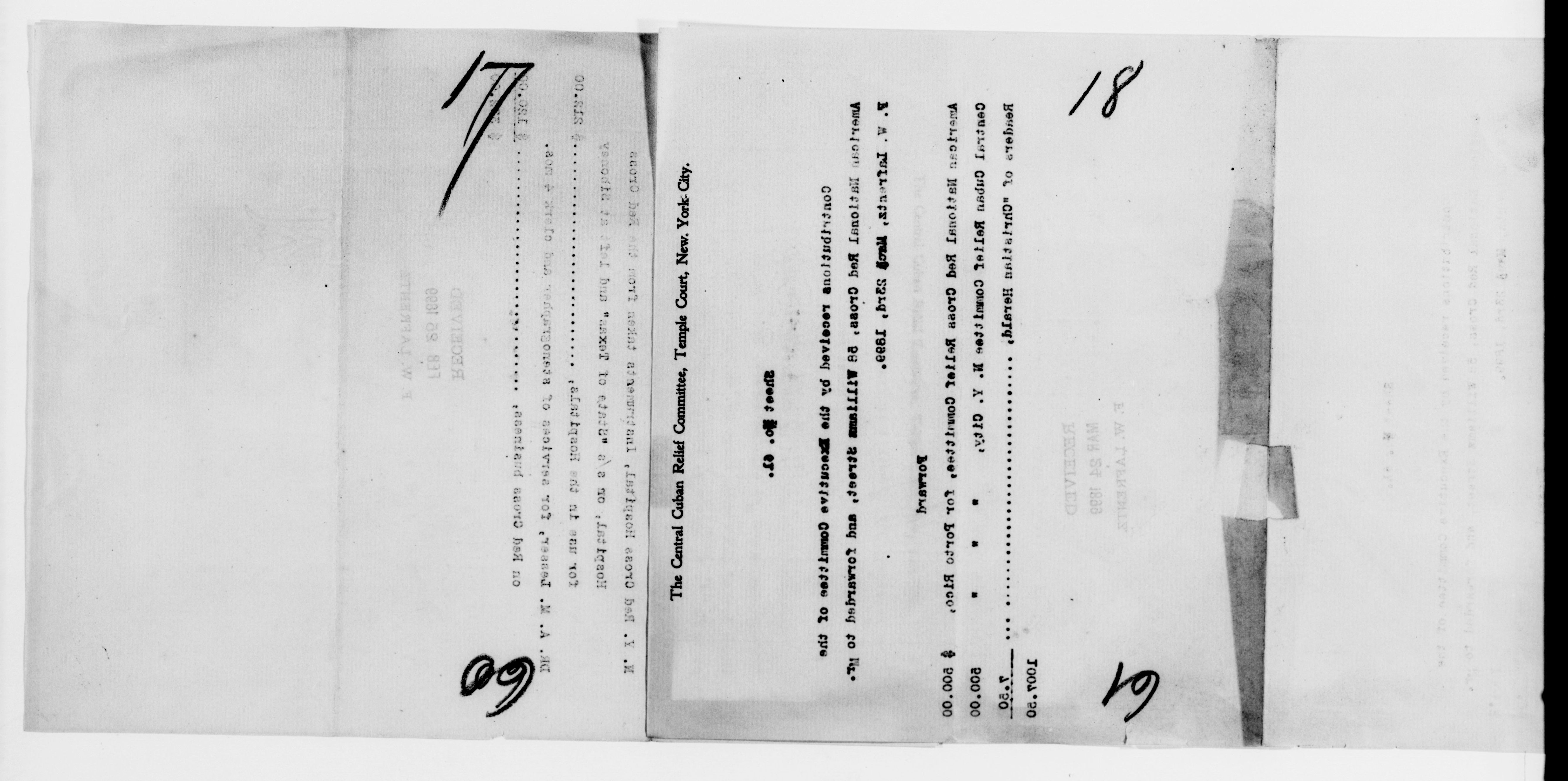 Scanned image of the current content page