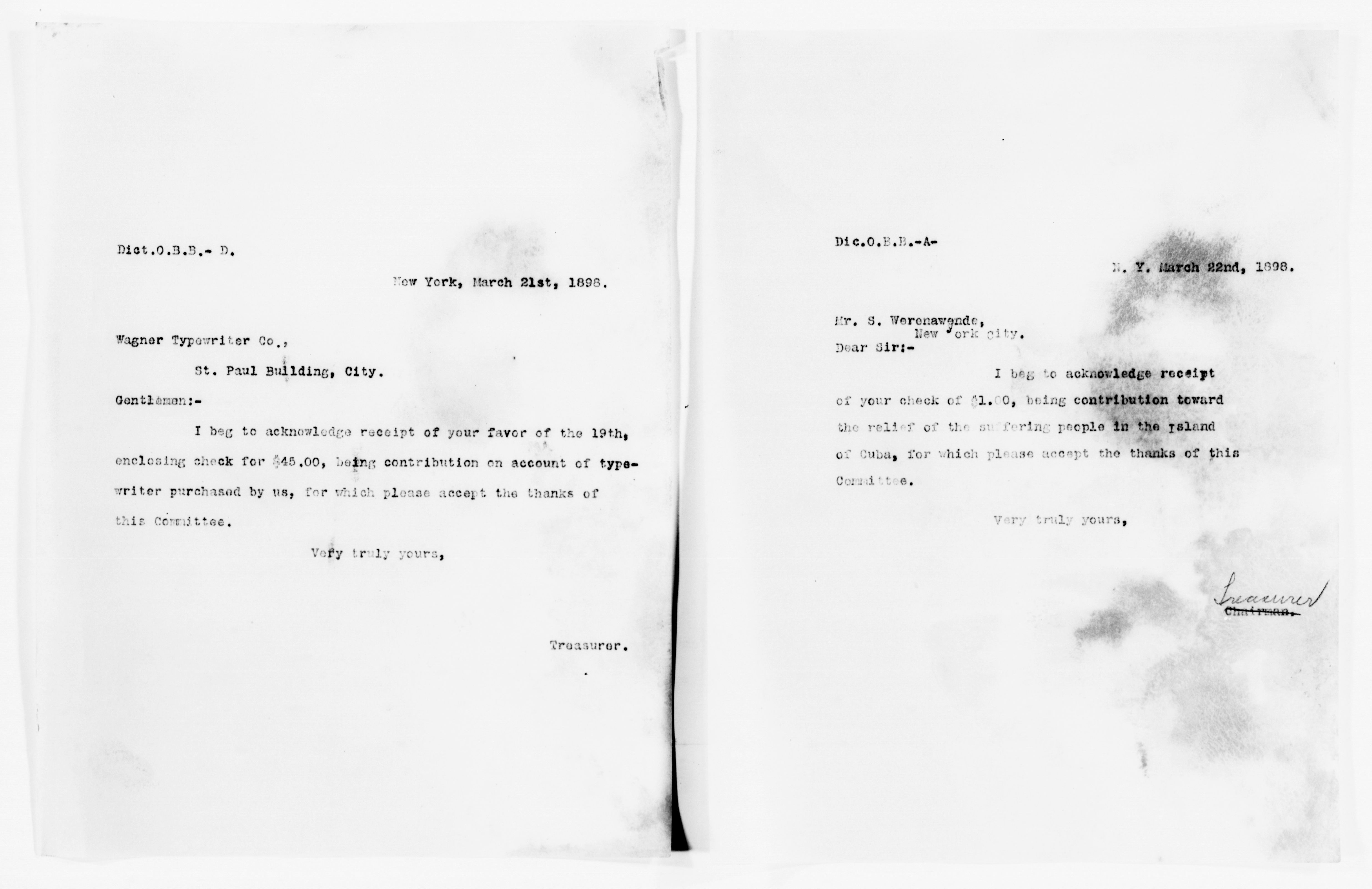 Scanned image of the current content page